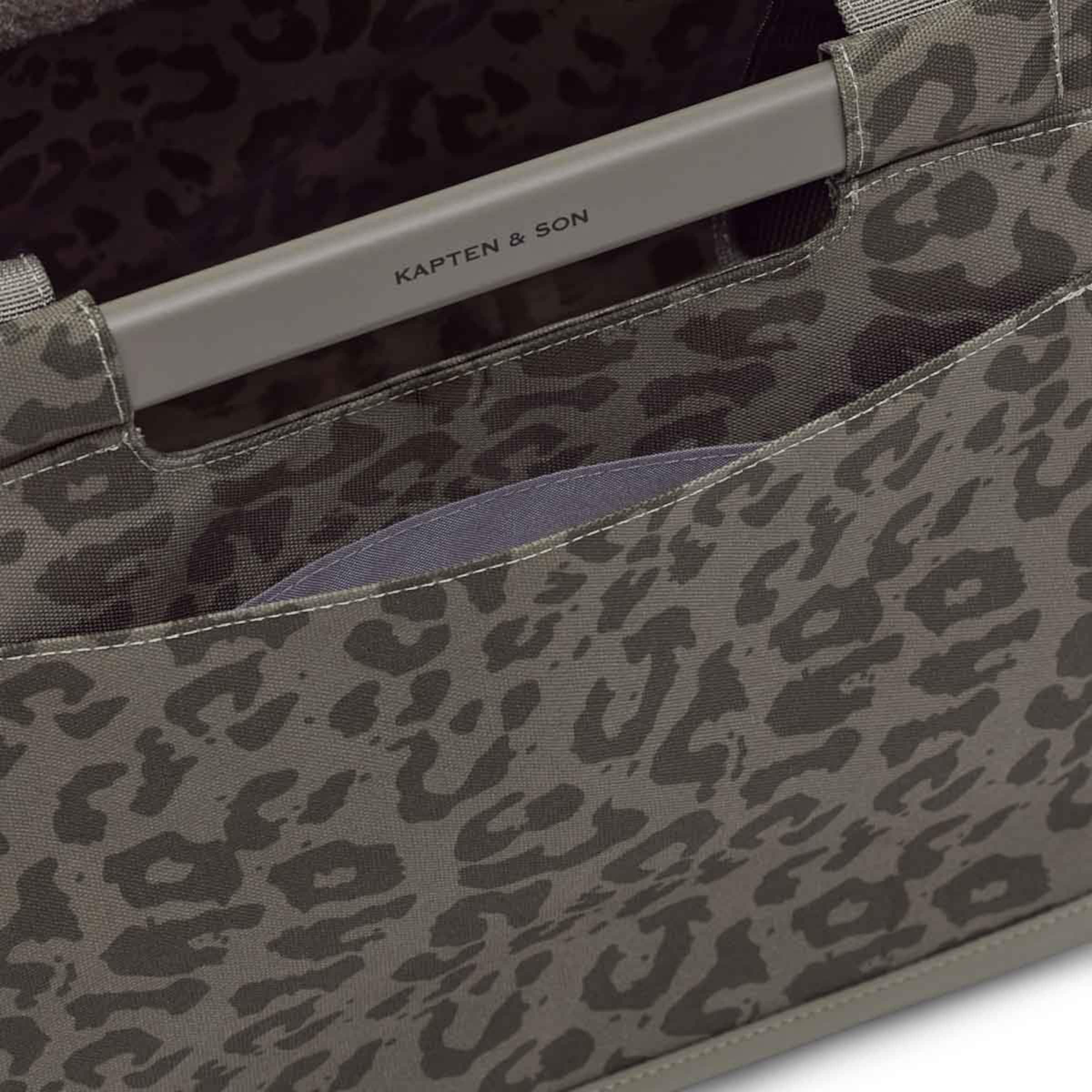 Vaasa Shopping Basket Leo Dark Brown