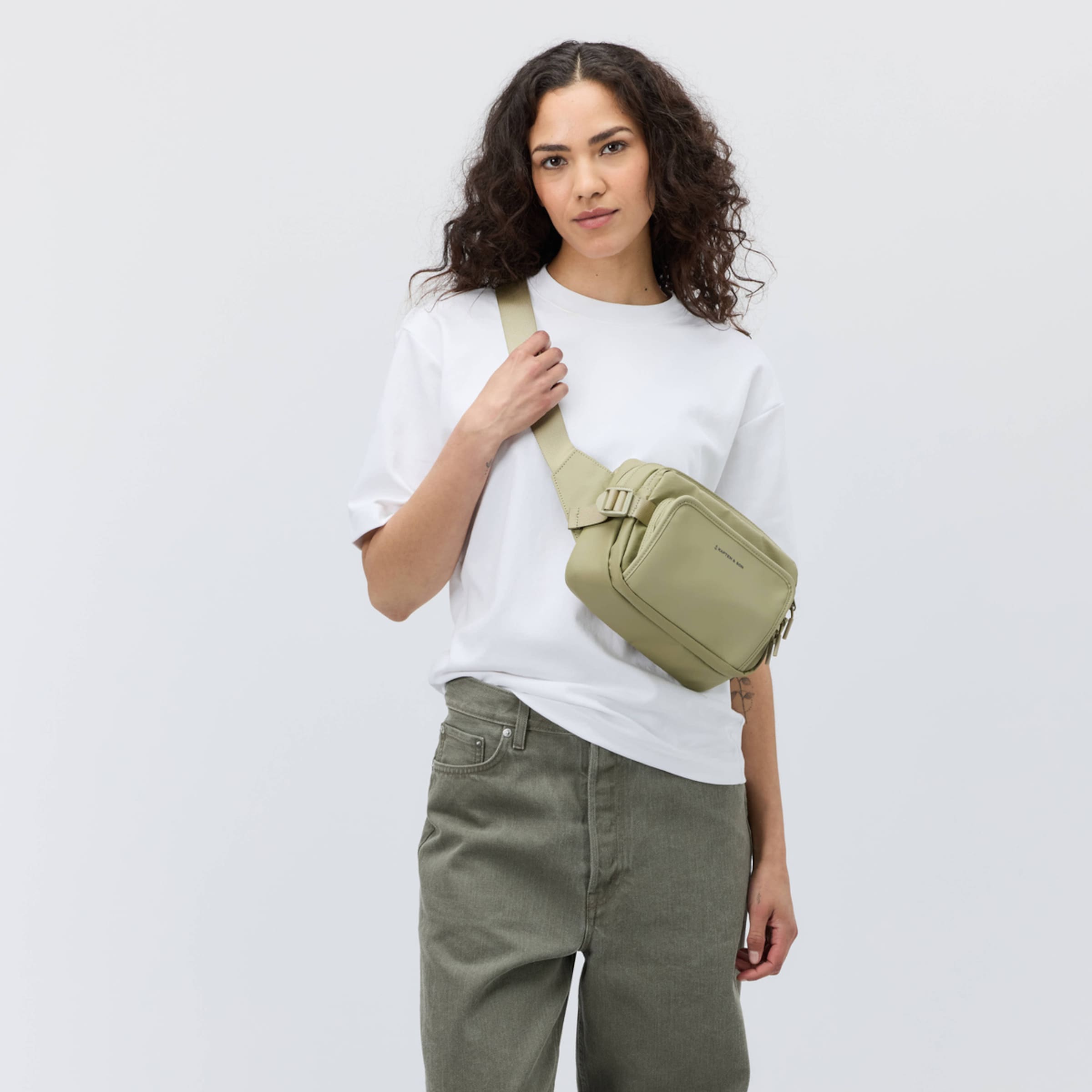 Lisbon Crossbody Dusty Pistachio