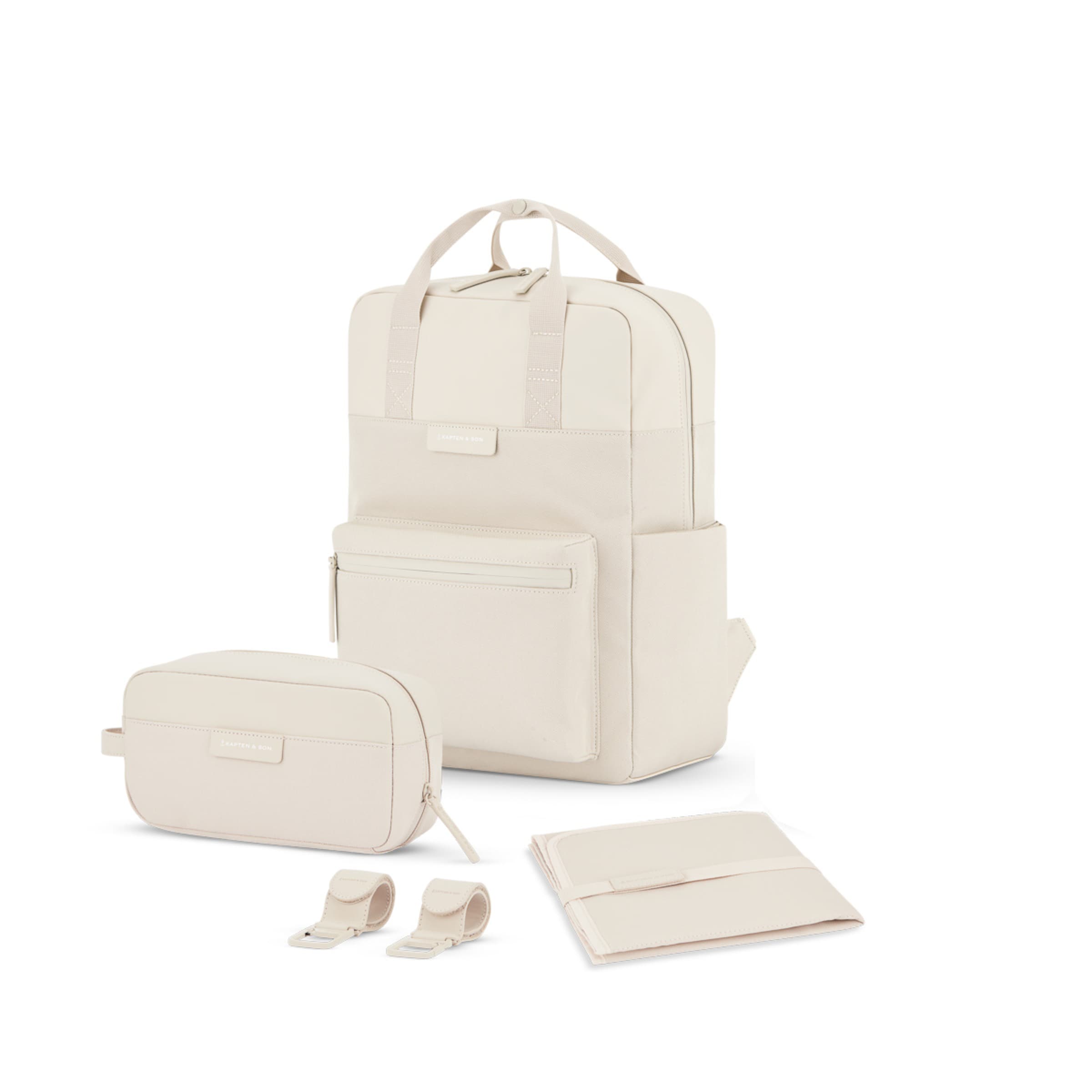 Bergen Pro Diaper Backpack Set Sandstone