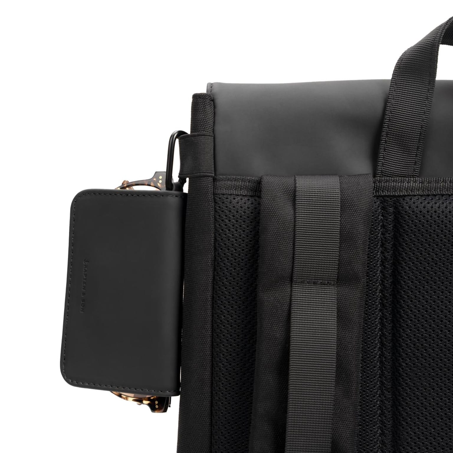 Pouches, Eyewear Pouch All Black, Zwart, Afbeelding 4 van 5