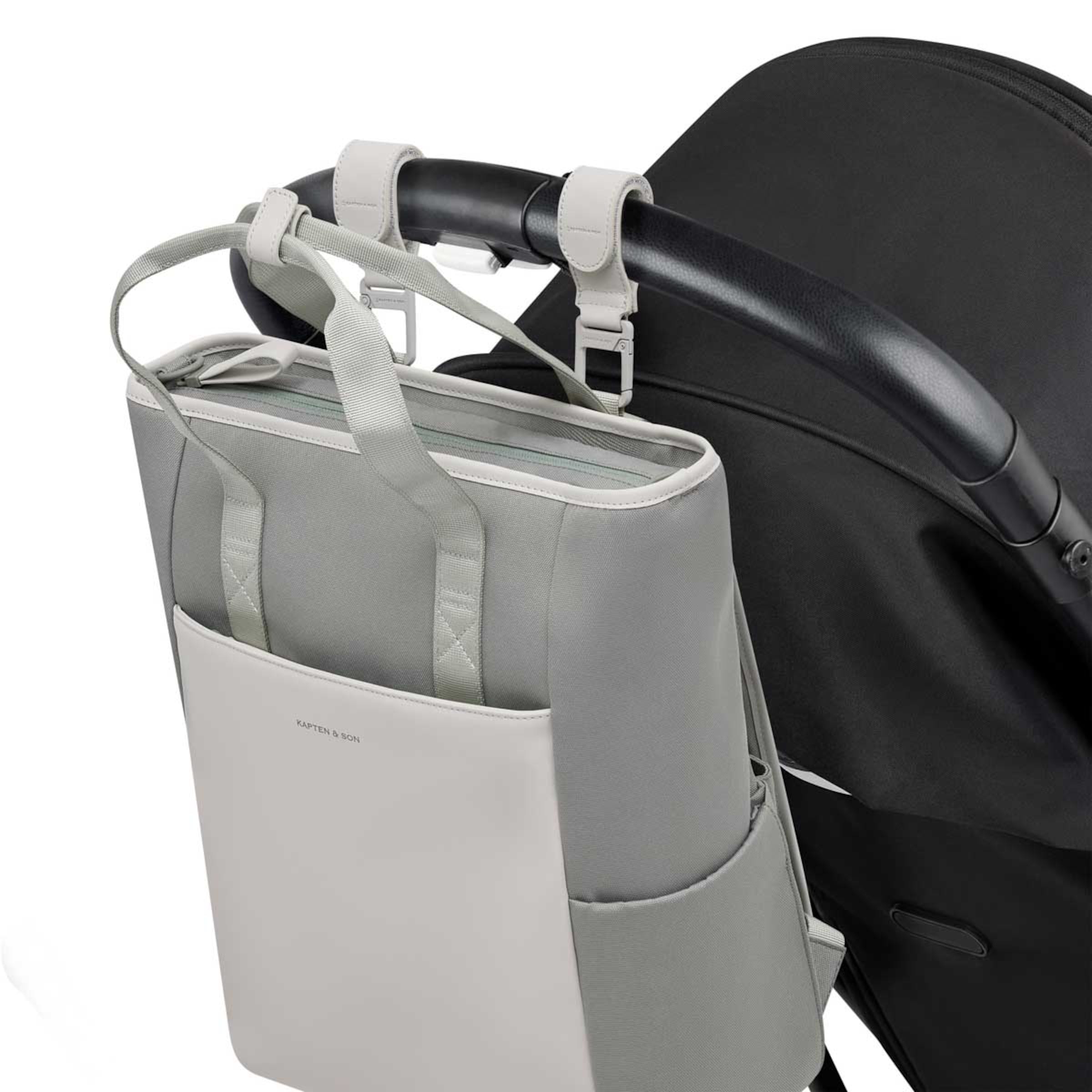 Lindby Pro Diaper Backpack Set Muted Sage