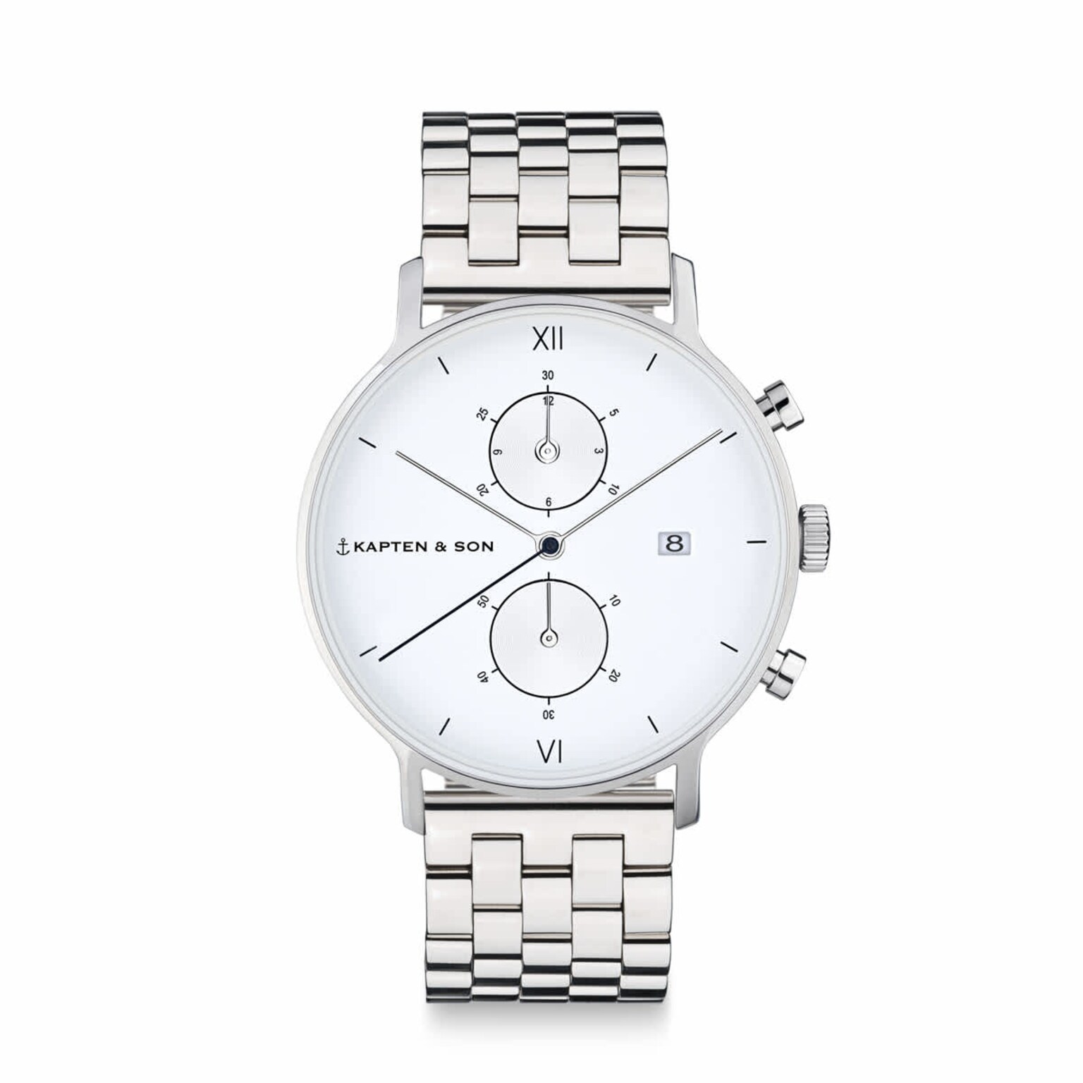 Chrono, Chrono Silver Steel, Zilver, Afbeelding 1 van 7