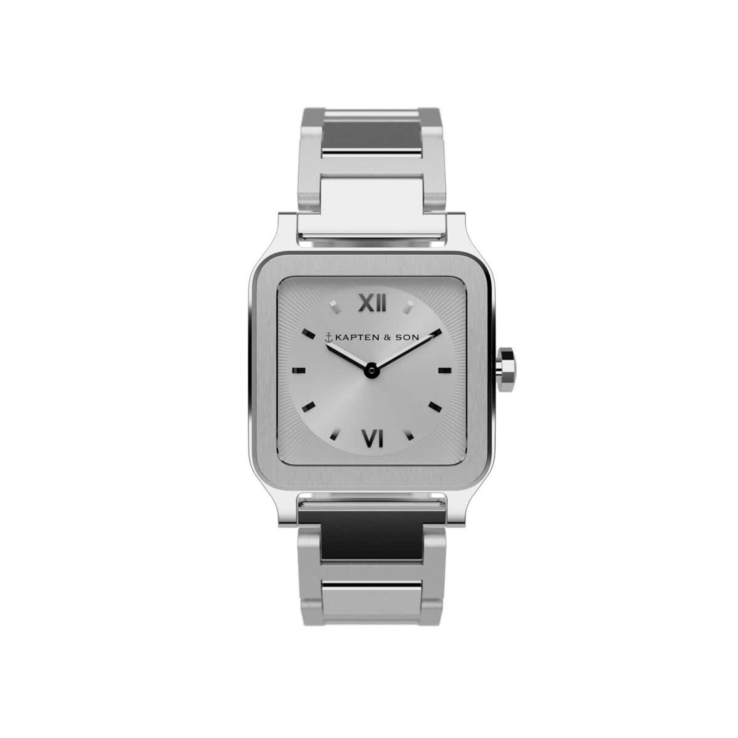 Tresor Silver Bold Steel Montres Bijoux Kapten Son