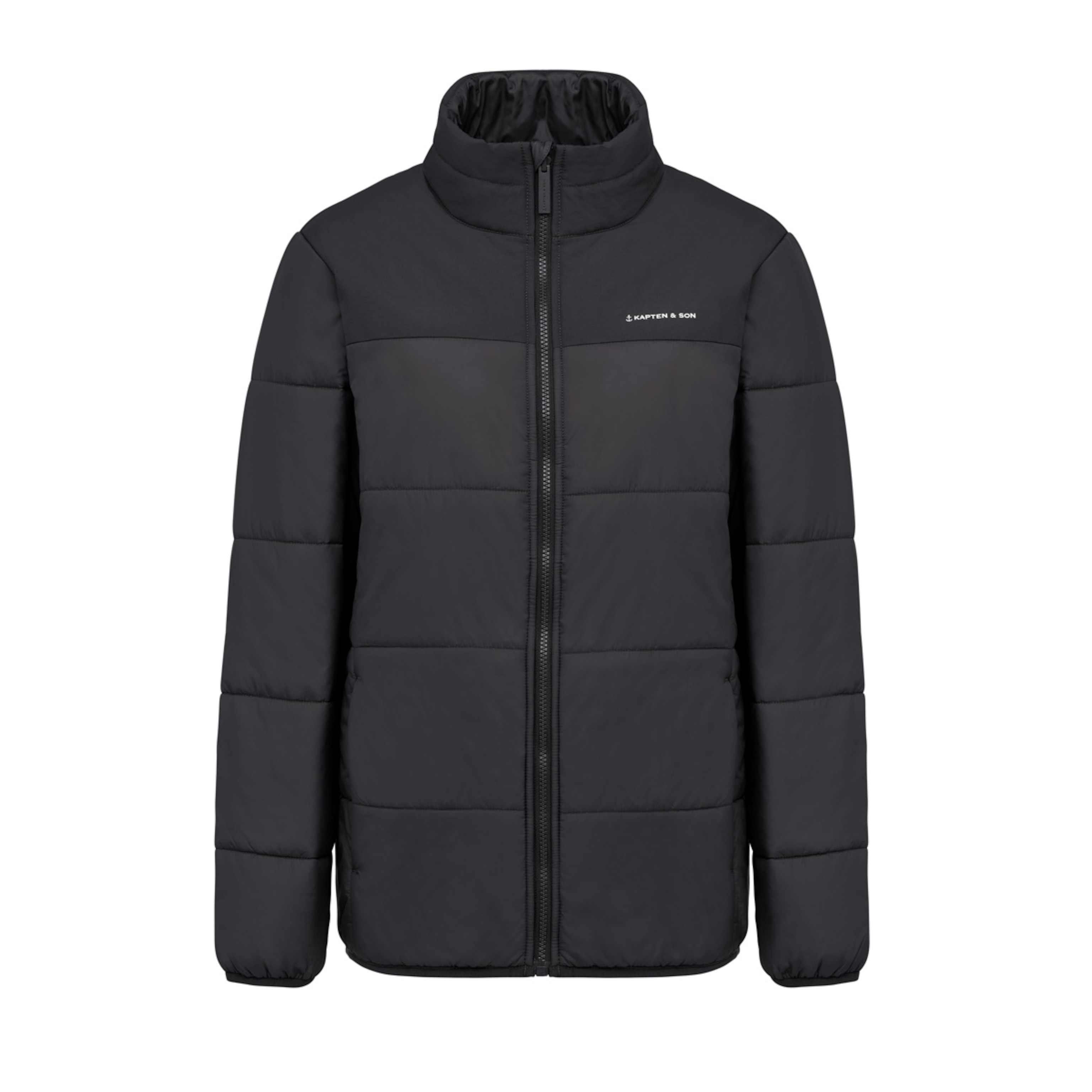 Nicht ausgewählt, Puffer Jacket, Puffer Jacket All Black Schwarz