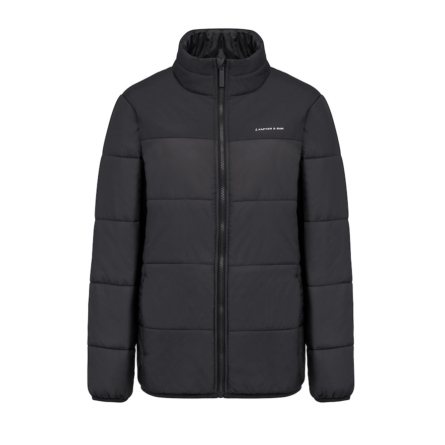 Puffer Jacket, Puffer Jacket All Black, Zwart, Afbeelding 1 van 7