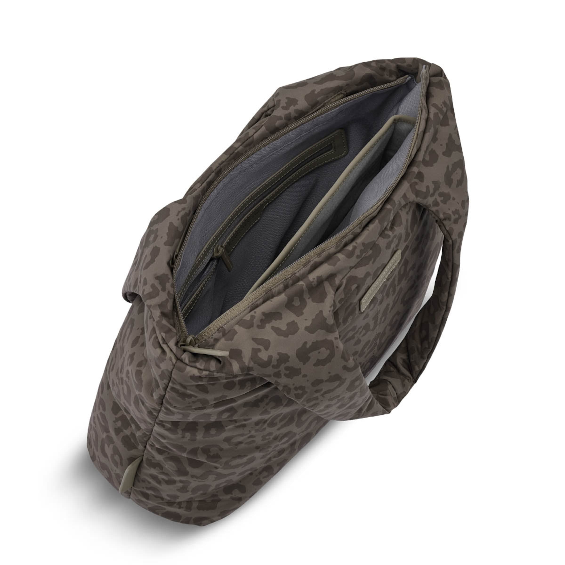 Skara Cloud Shopper Leo Dark Brown