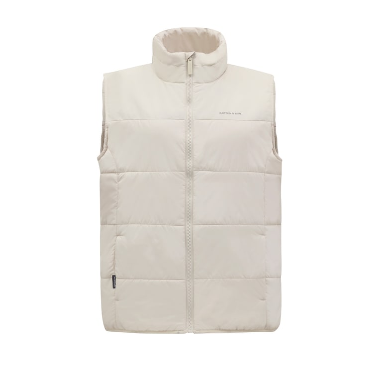 Light Puffer Vest, Light Puffer Vest Sandstone, Sandstone