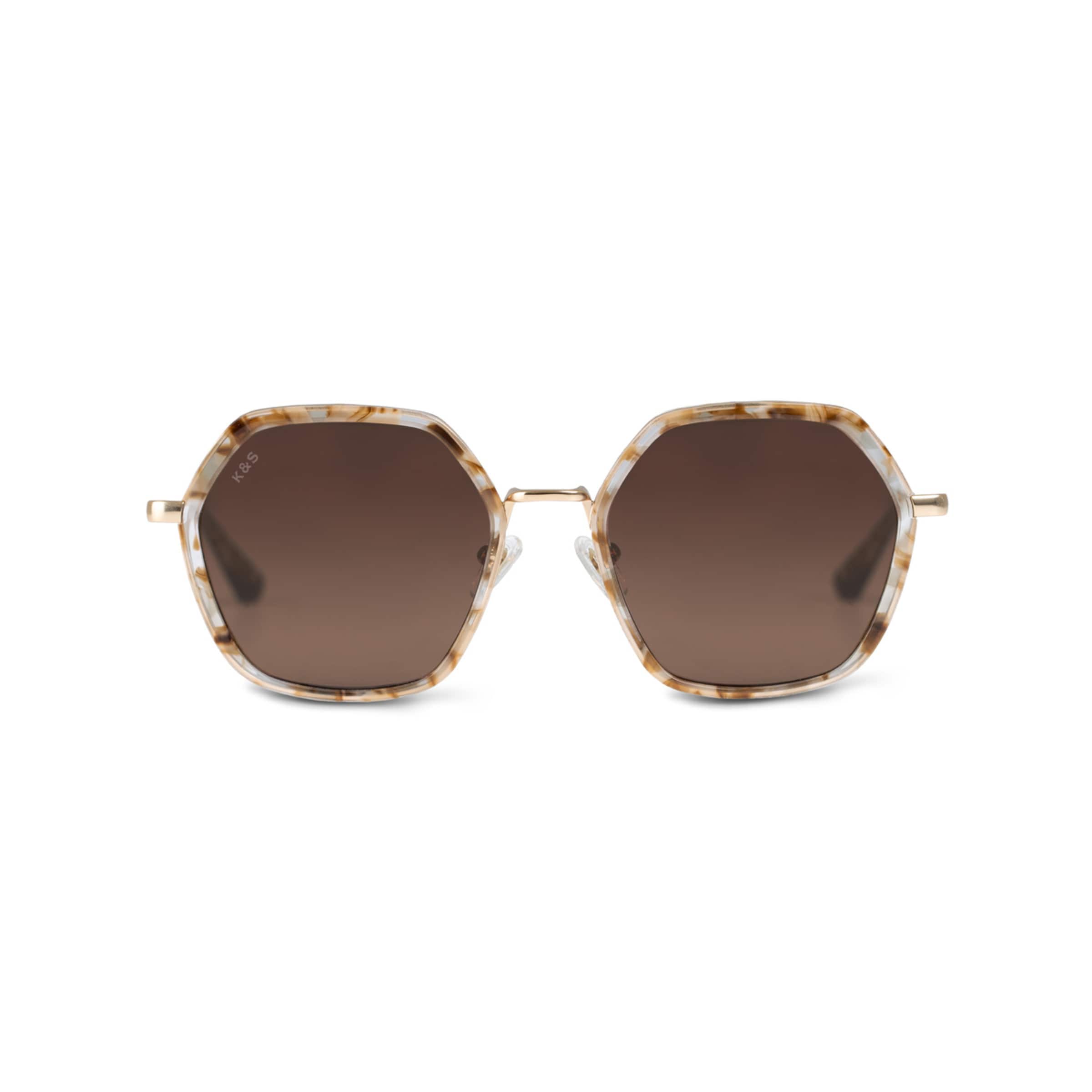 Amsterdam Edge Toffee Tortoise Brown