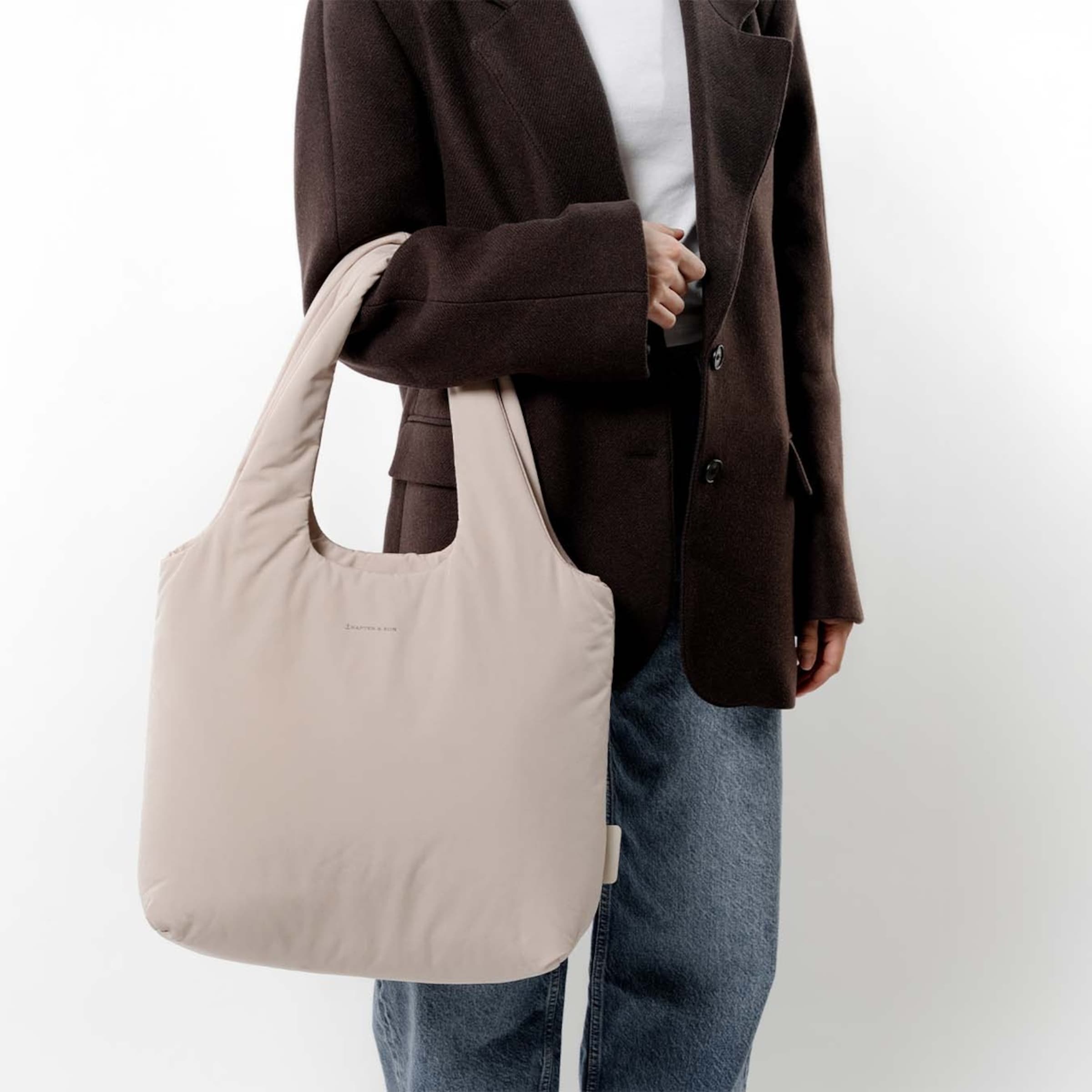 Skara Cloud Shopper Sandstone
