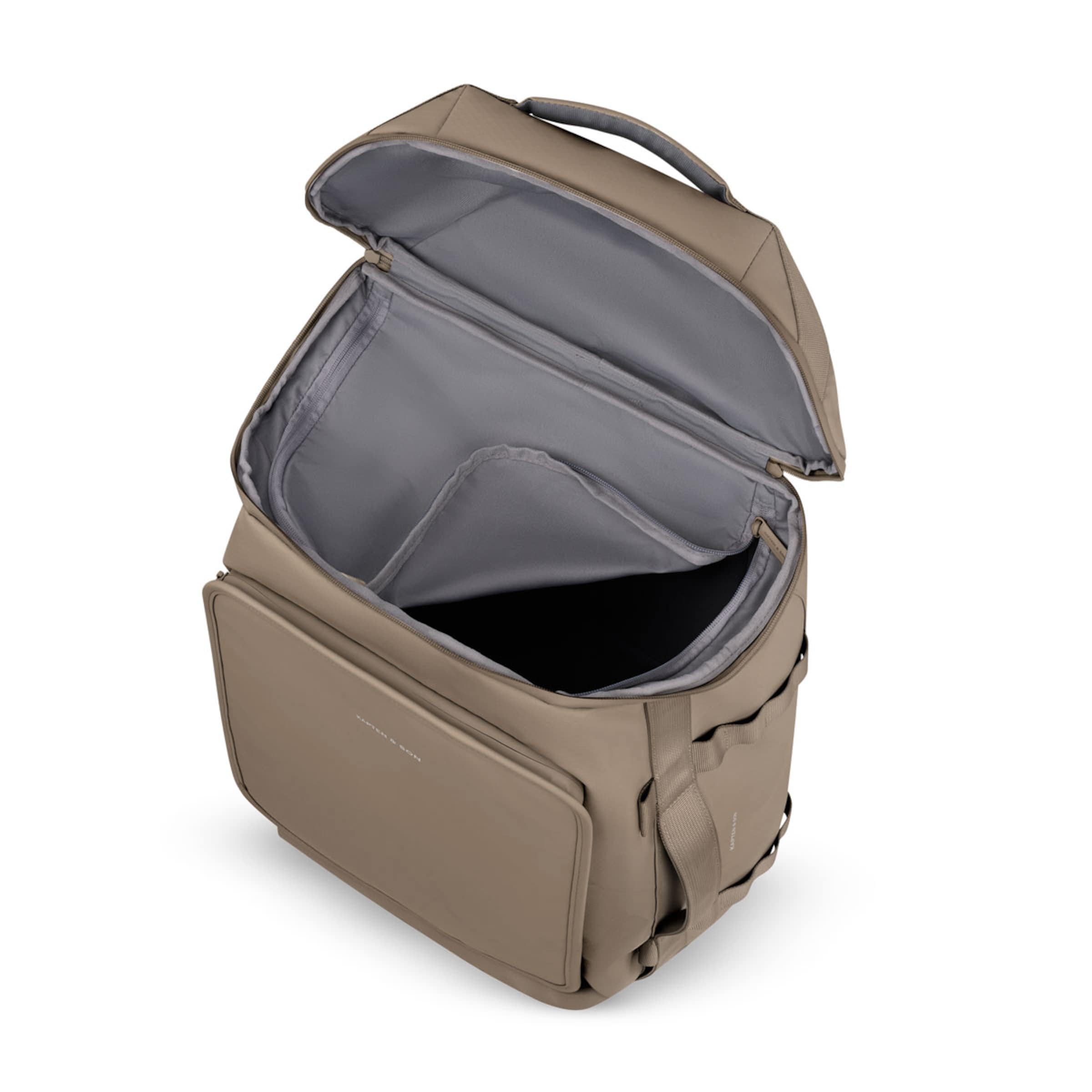 Lisbon Duffle Backpack Medium Walnut