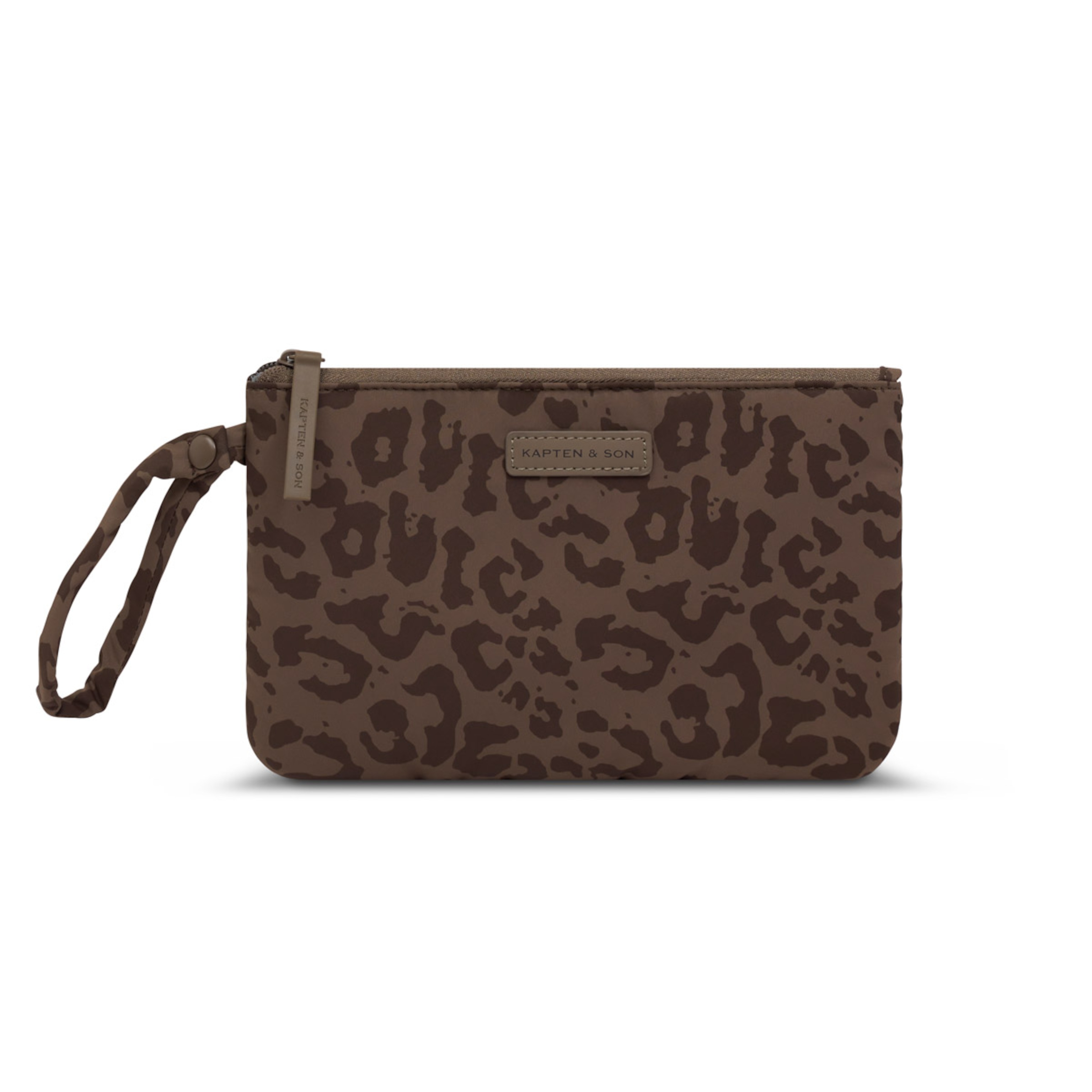 Essential Pouch, Essentials Pouch Leo Dark Brown, Bruin