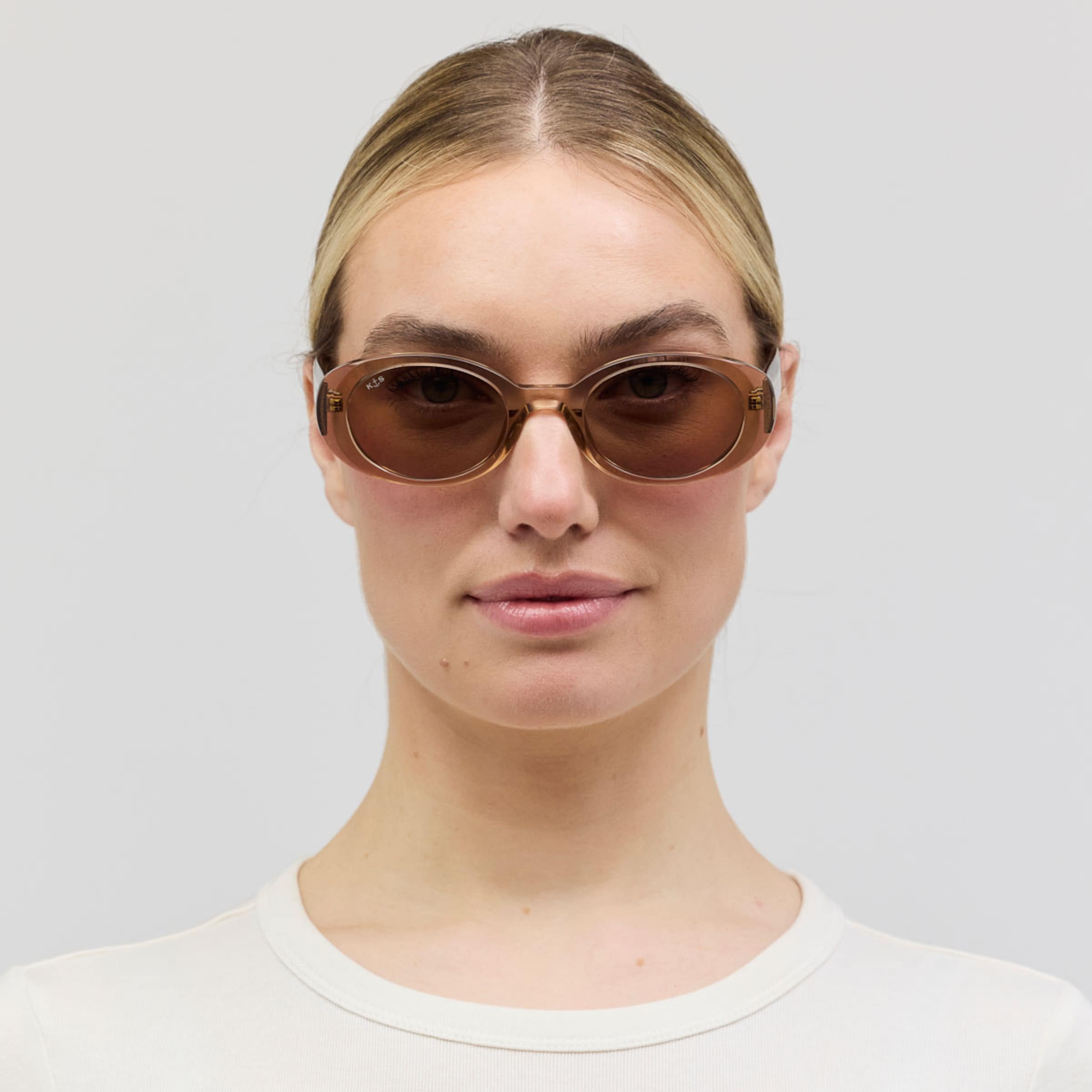 Milan Transparent Hazel Light Brown