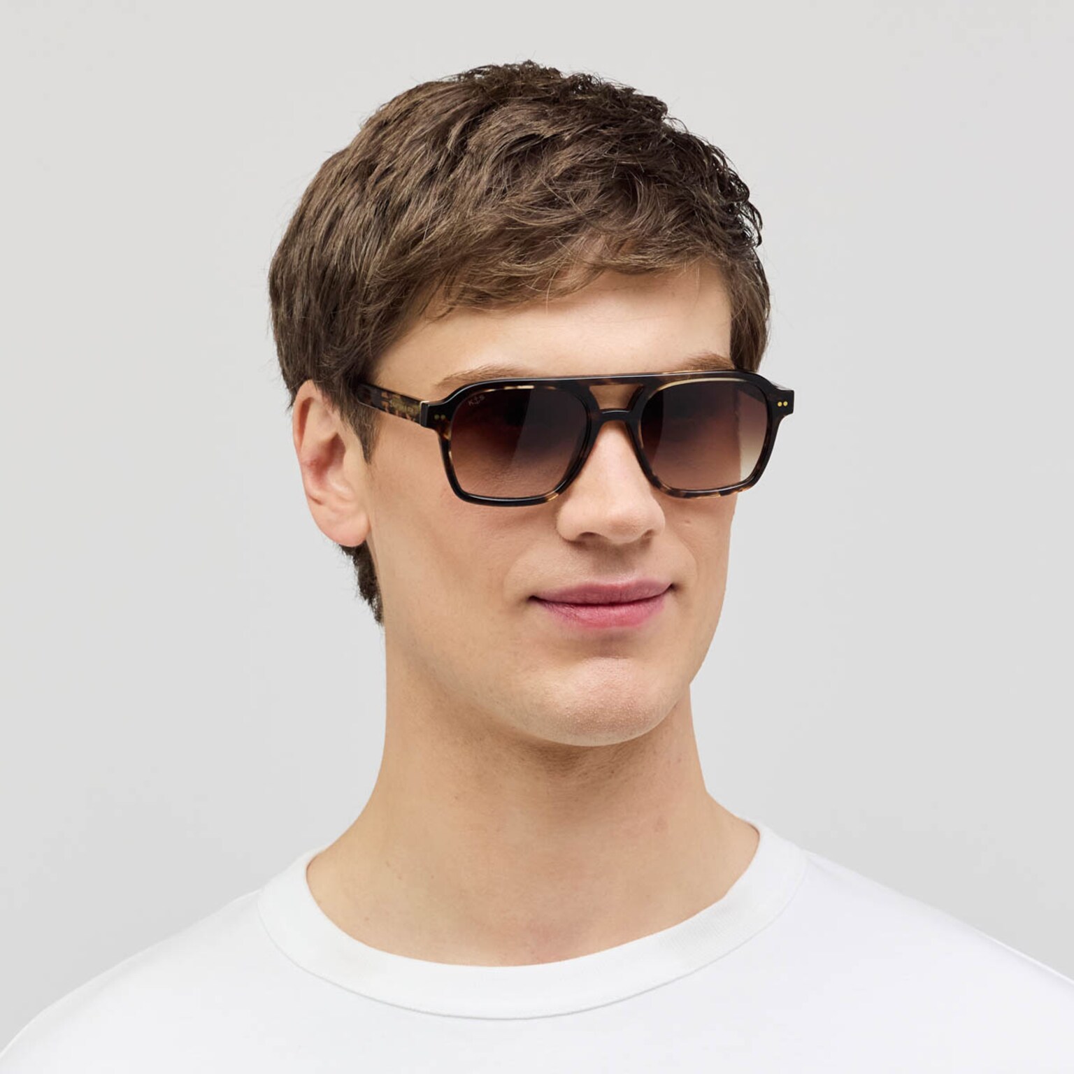 Zurich Edge, Zurich Edge Crystal Tortoise Brown, Crème, Afbeelding 3 van 6