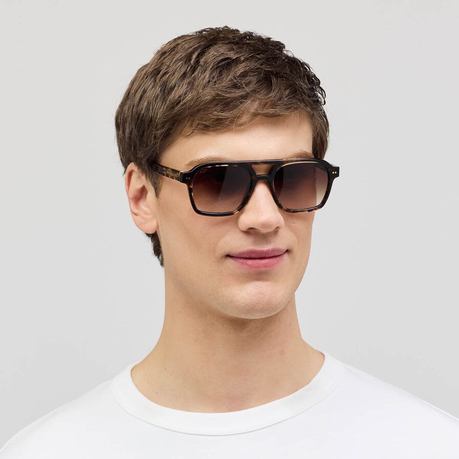 Zurich Edge, Zurich Edge Crystal Tortoise Brown, Crème, Afbeelding 3 van 6