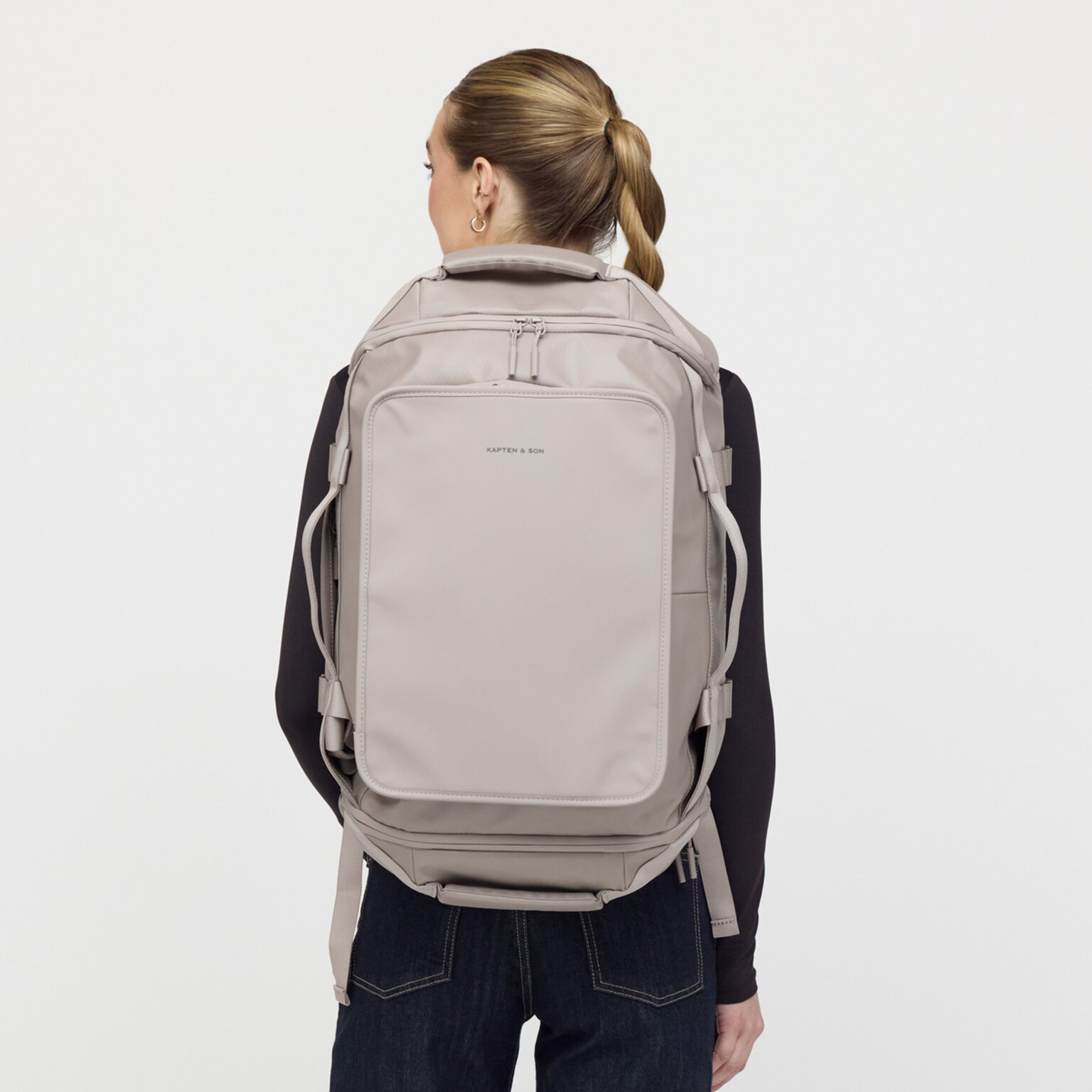 Lisbon Duffle Medium, Lisbon Duffle Backpack Medium Muted Rose, Muted Rose, Afbeelding 3 van 13