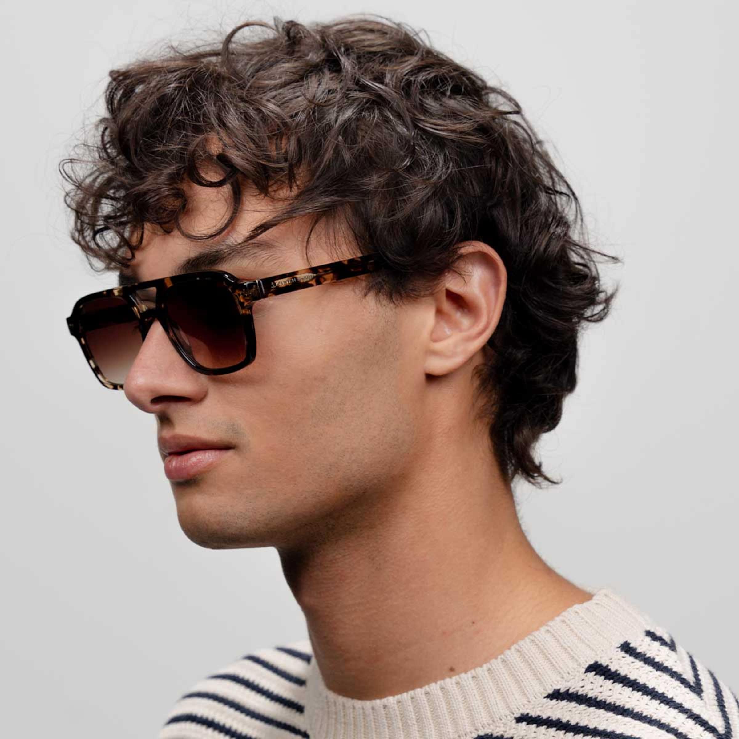 Zurich Edge Crystal Tortoise Brown