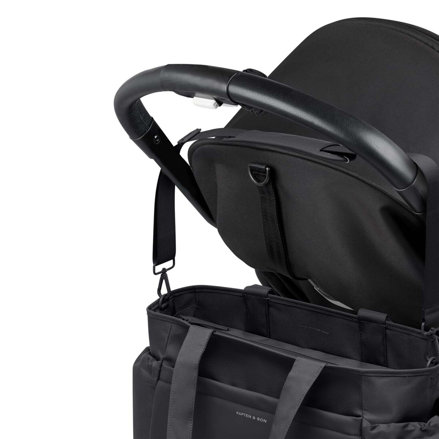 Hellvi Pro Large Diaper, Hellvi Pro Large Diaper Bag Set All Black, Zwart, Afbeelding 8 van 11
