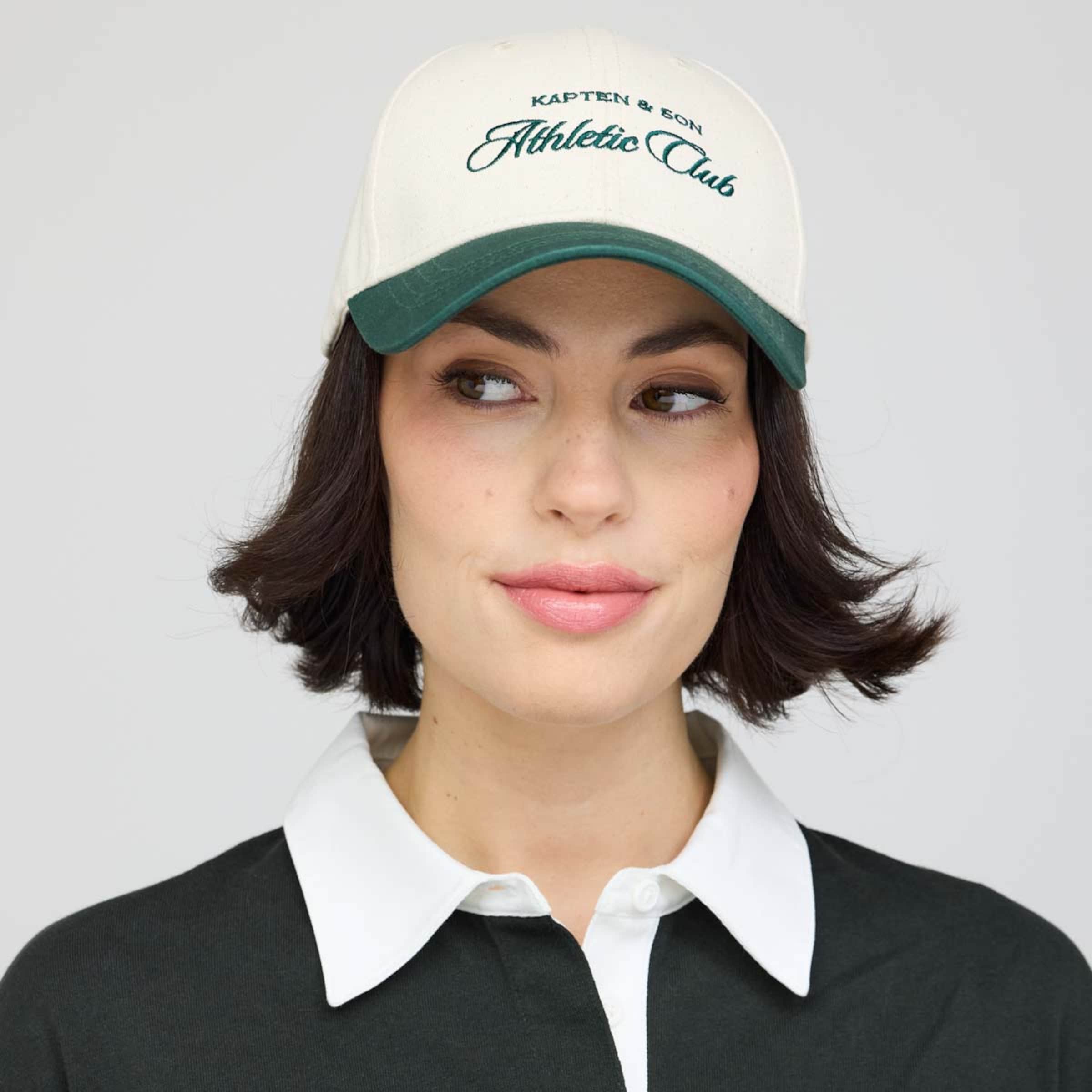 Cap Cotton Sandstone Green