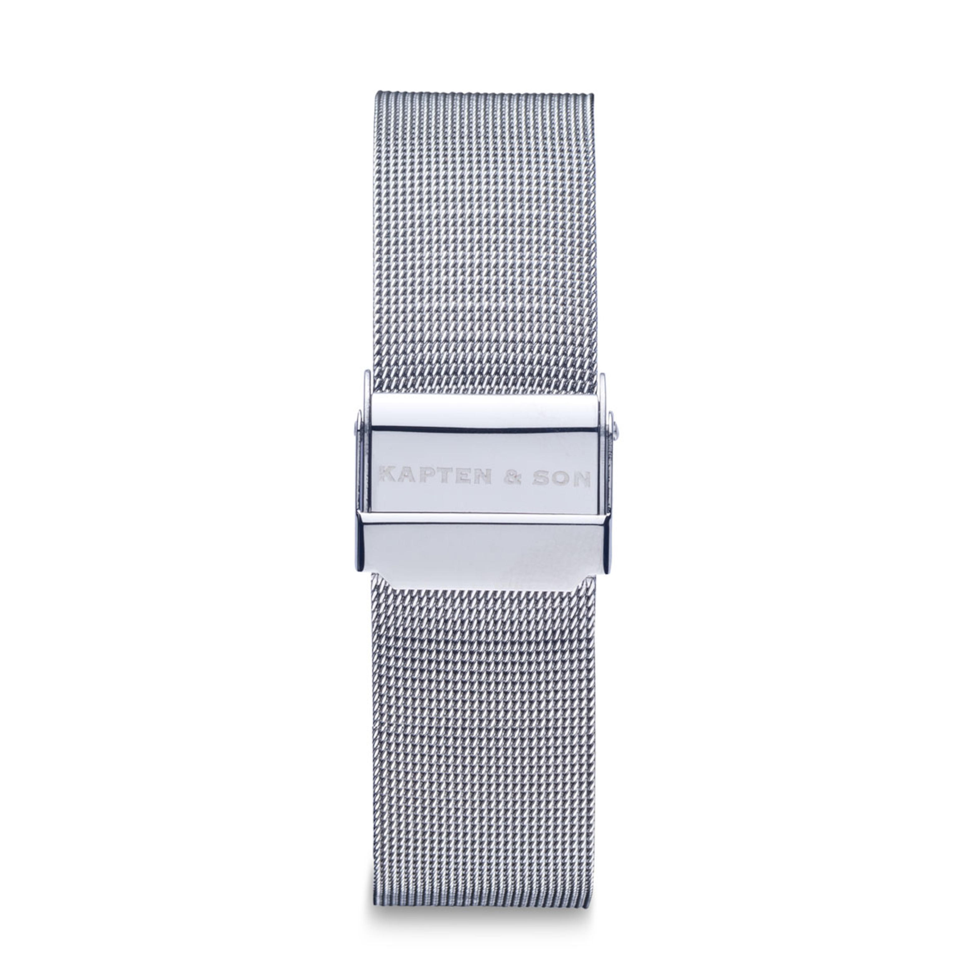 Ausgewählt, Strap, Mesh Strap Silver Silber