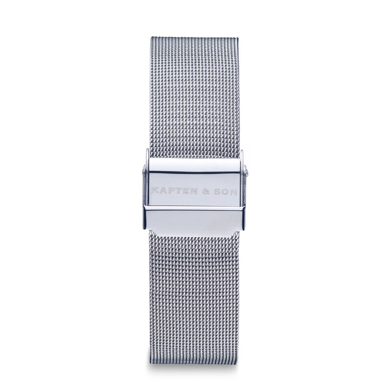 Strap, Mesh Strap Silver, Silver