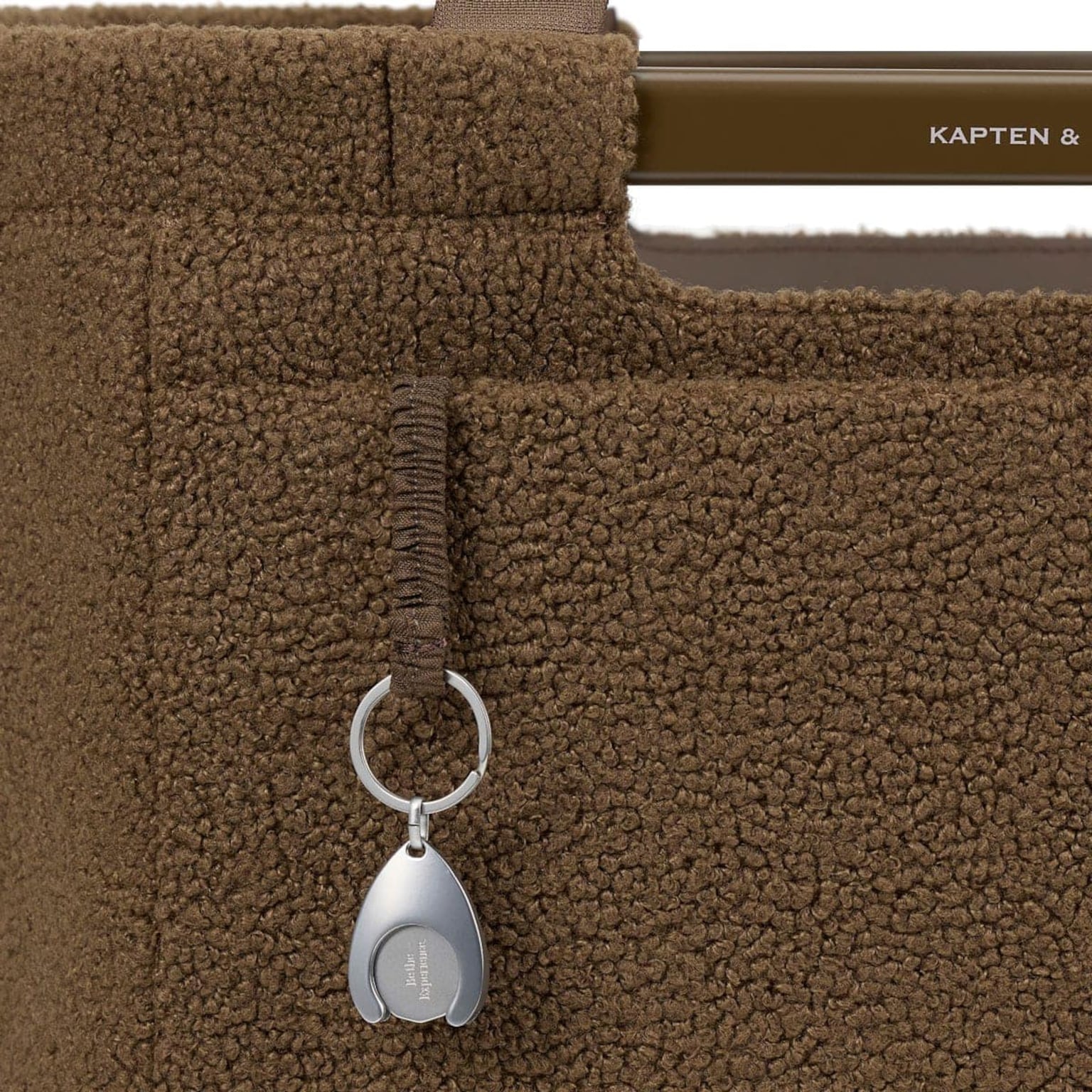 Vaasa Shopping Basket, Vaasa Shopping Basket Fleece Mocha Brown Mocha Brown, Bild 7 von 9
