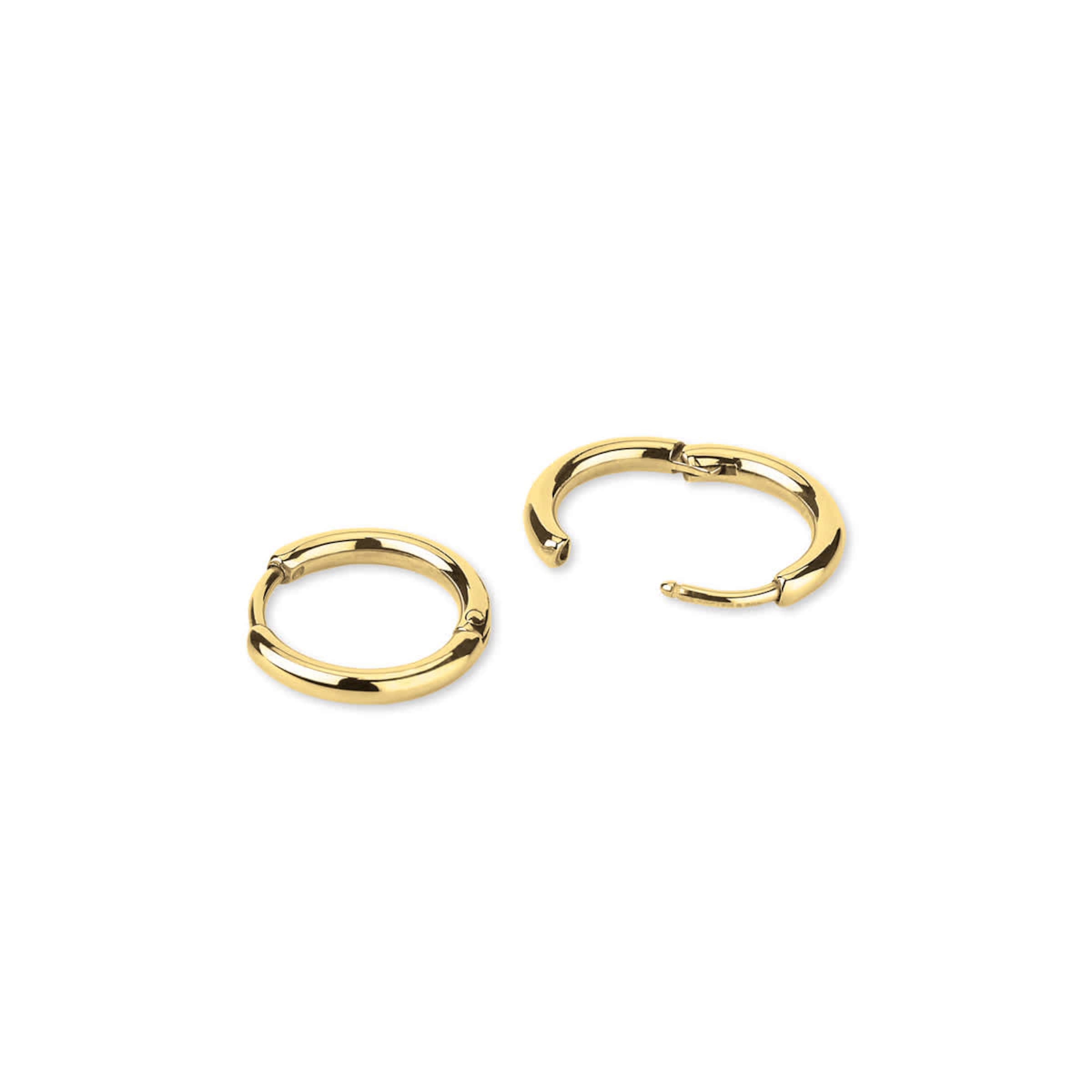 Earring Hoop Gold