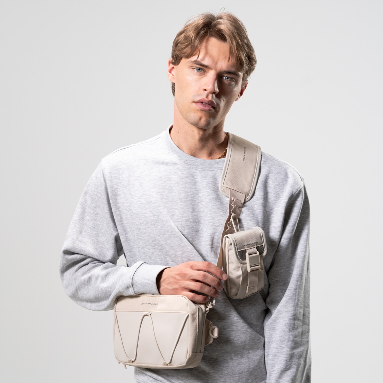 Banff Chest Bag, Banff Crossbody Sandstone, Sandstone, Afbeelding 3 van 10