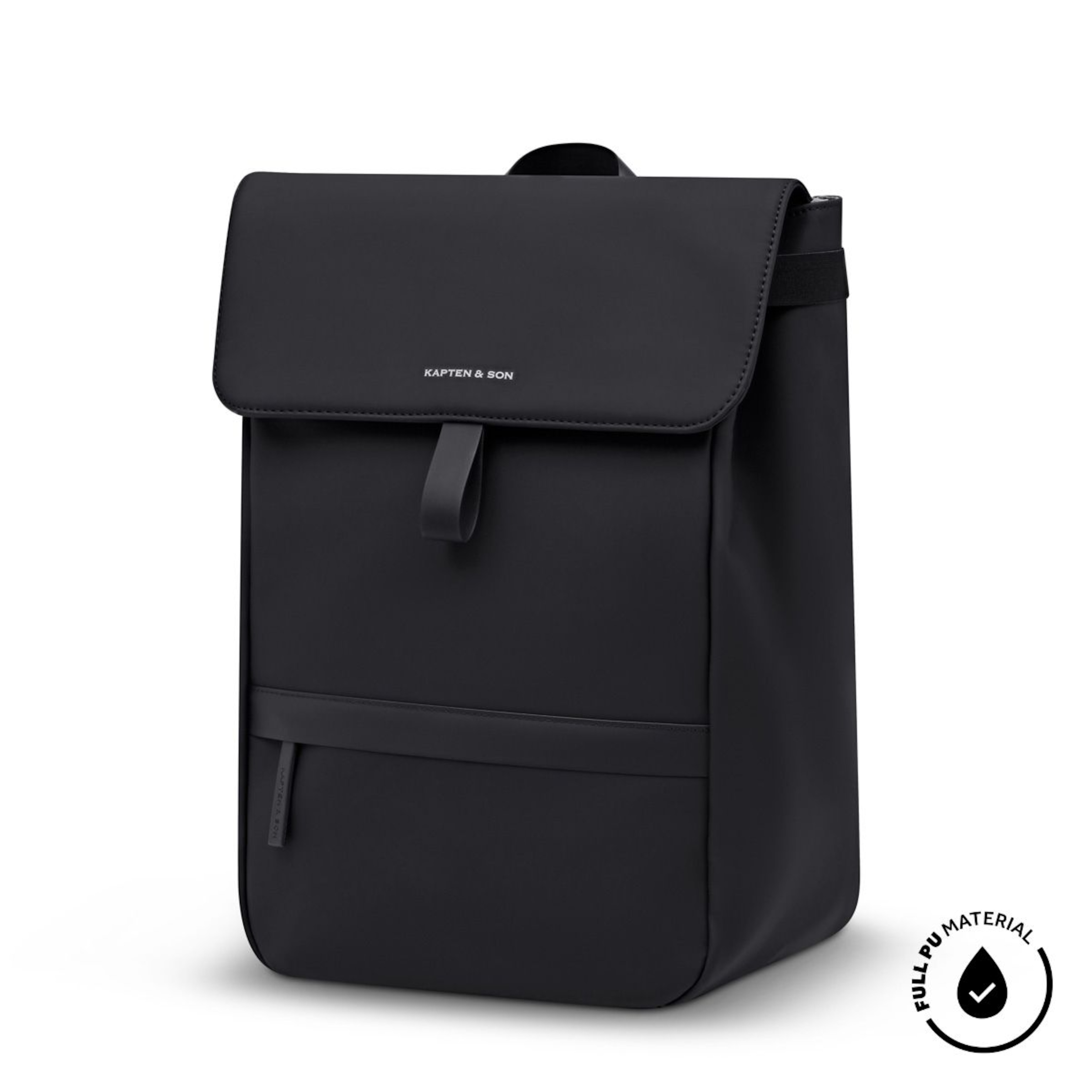 Fyn, Fyn Sleek Full PU All Black, Negro
