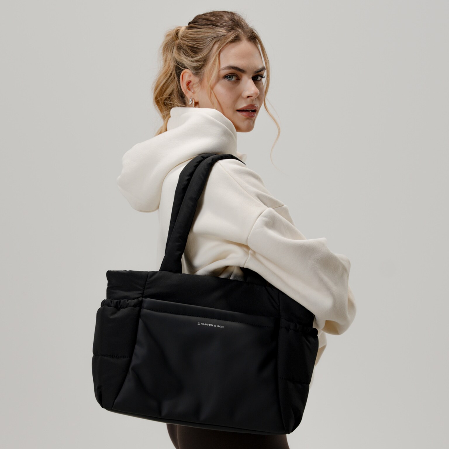 Hellvi Cloud Medium, Hellvi Cloud Medium All Black, Zwart, Afbeelding 2 van 11