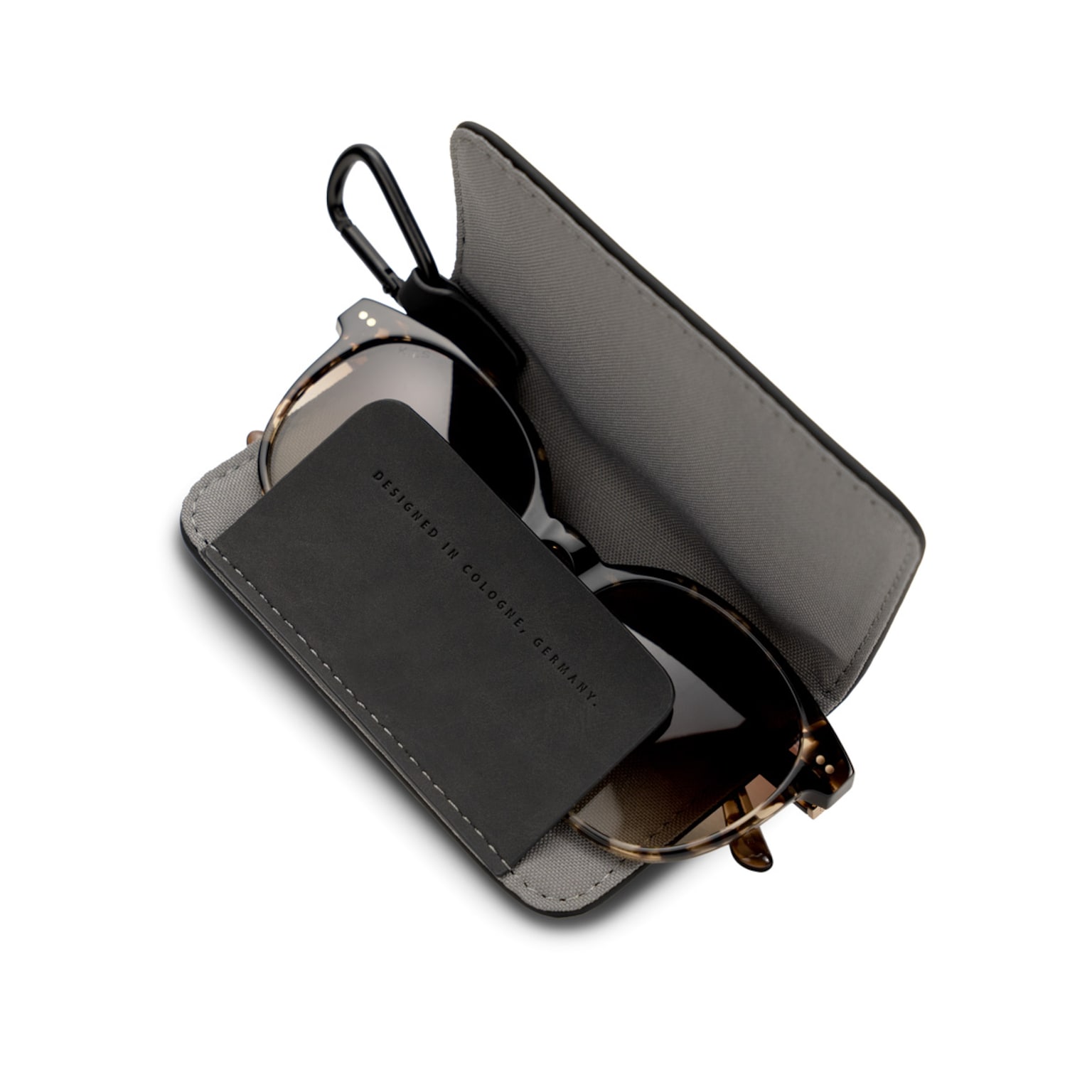Pouches, Eyewear Pouch All Black, Zwart, Afbeelding 3 van 5