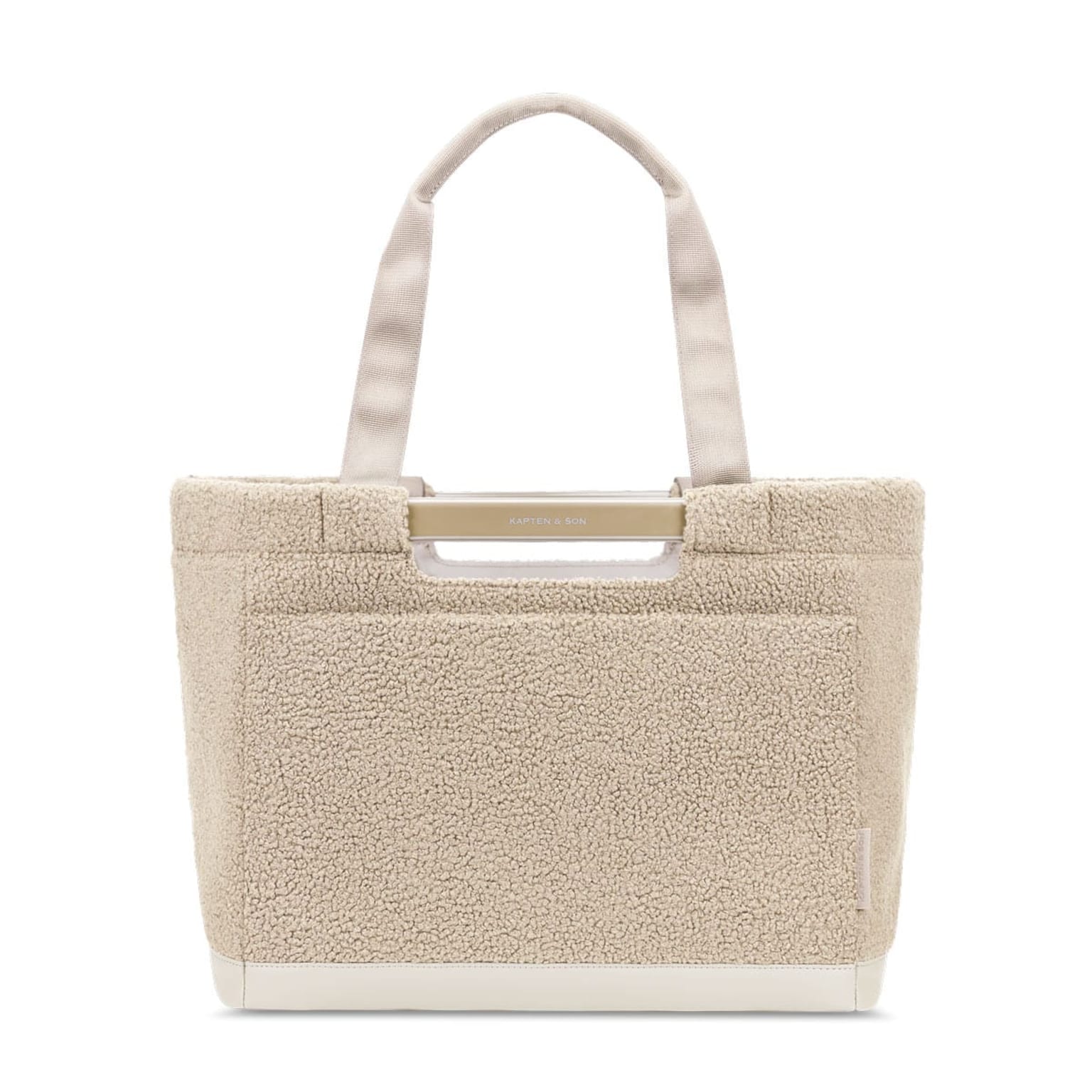 Vaasa Shopping Basket, Vaasa Shopping Basket Fleece Sandstone Sandstone, Bild 1 von 9