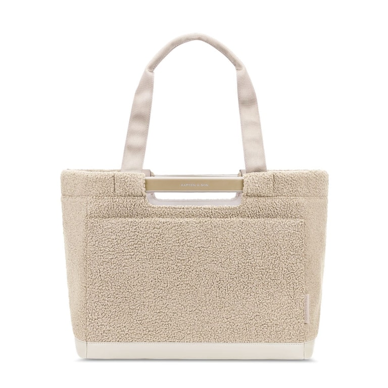 Vaasa Shopping Basket, Vaasa Shopping Basket Fleece Sandstone Sandstone