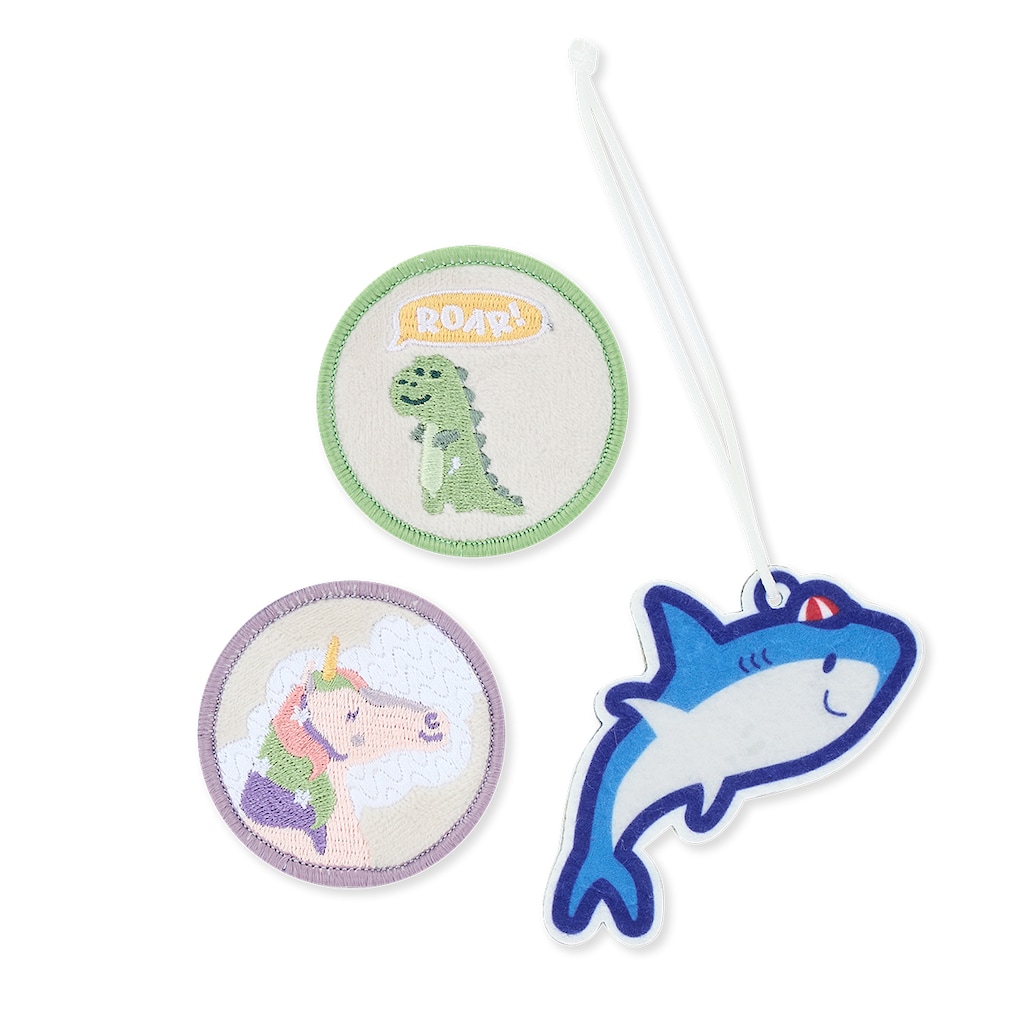 Animal Patches Set Kids Backpack