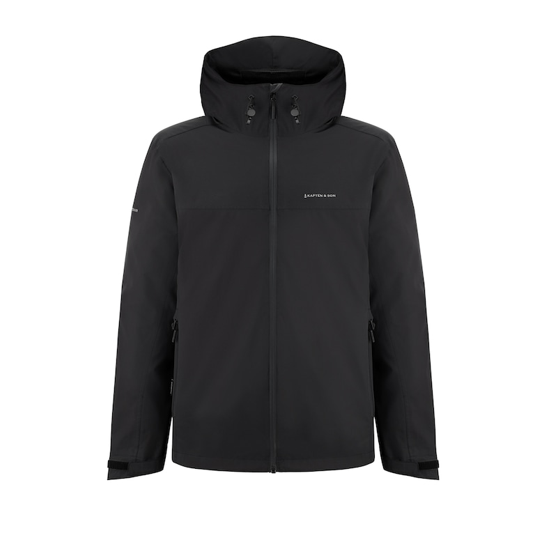 Heavy Rain Jacket, Heavy Rain Jacket All Black, Negro