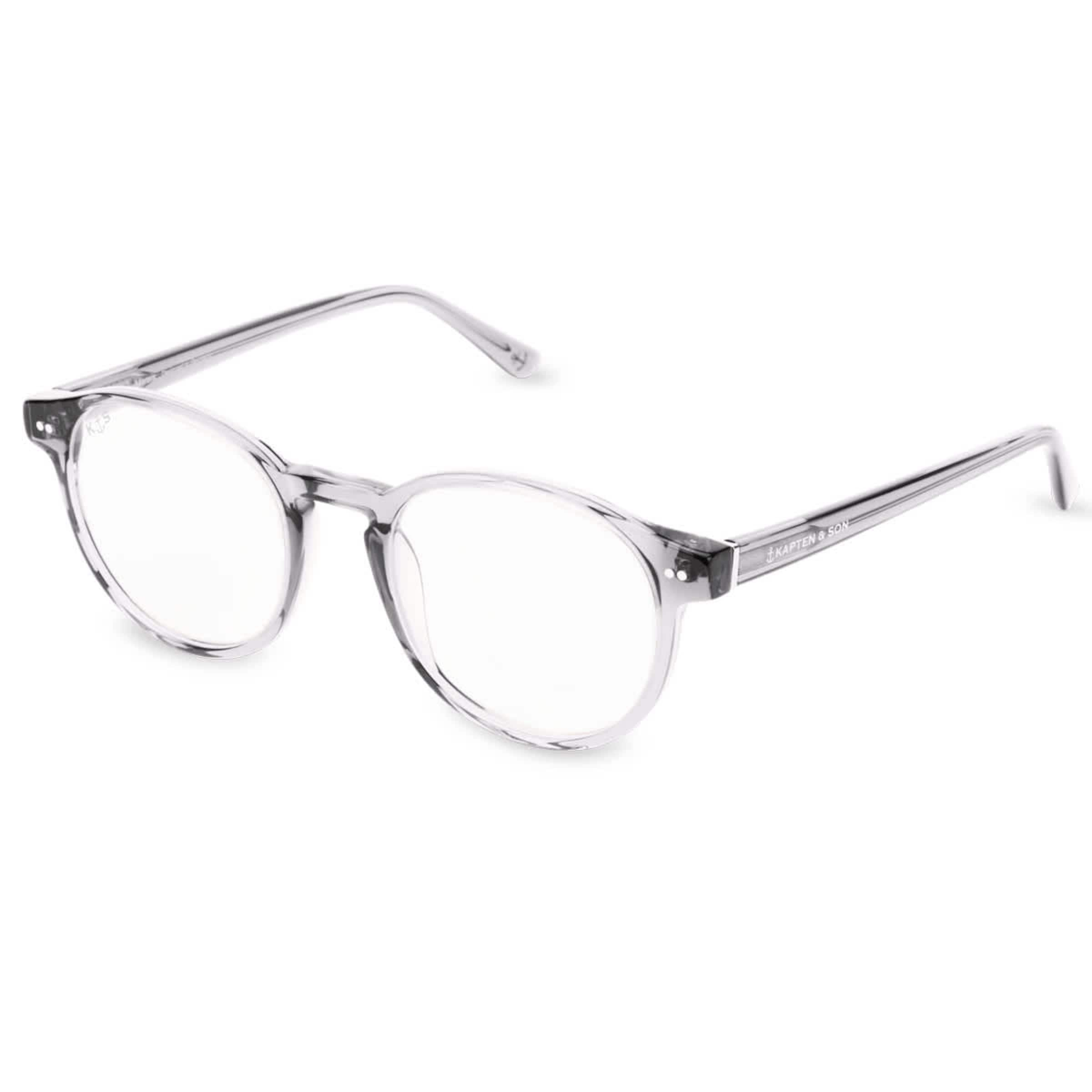 Small clear lens best sale glasses