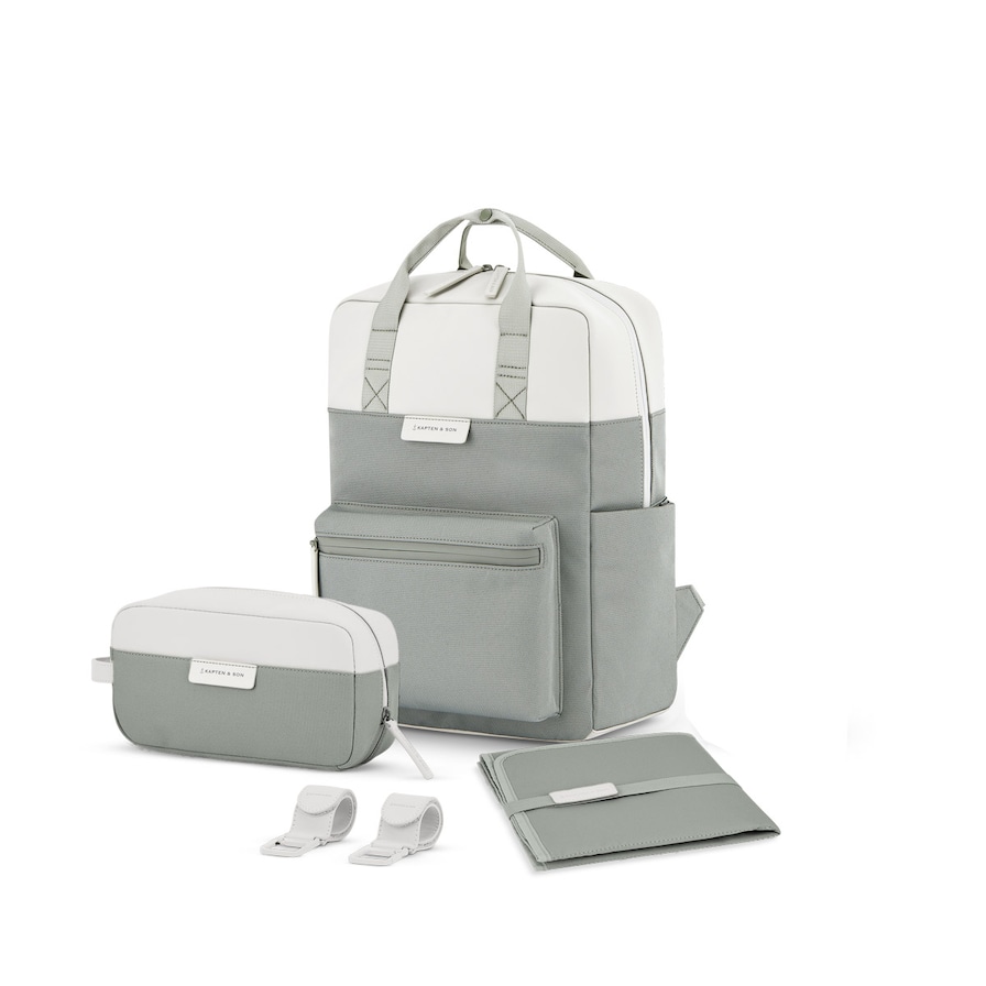 Bergen Pro Diaper, Bergen Pro Diaper Backpack Set Muted Sage, Muted Sage, Afbeelding 1 van 11