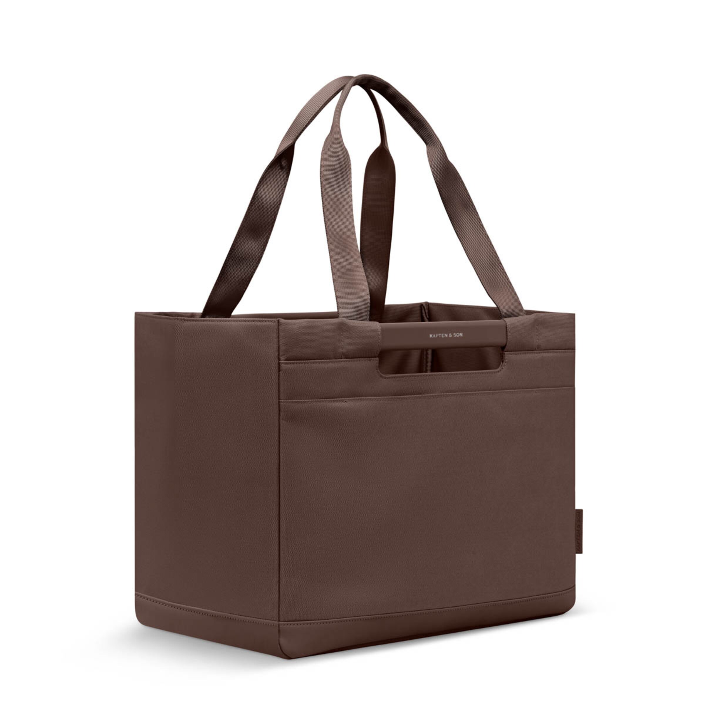 Vaasa Shopping Basket Chocolate Brown