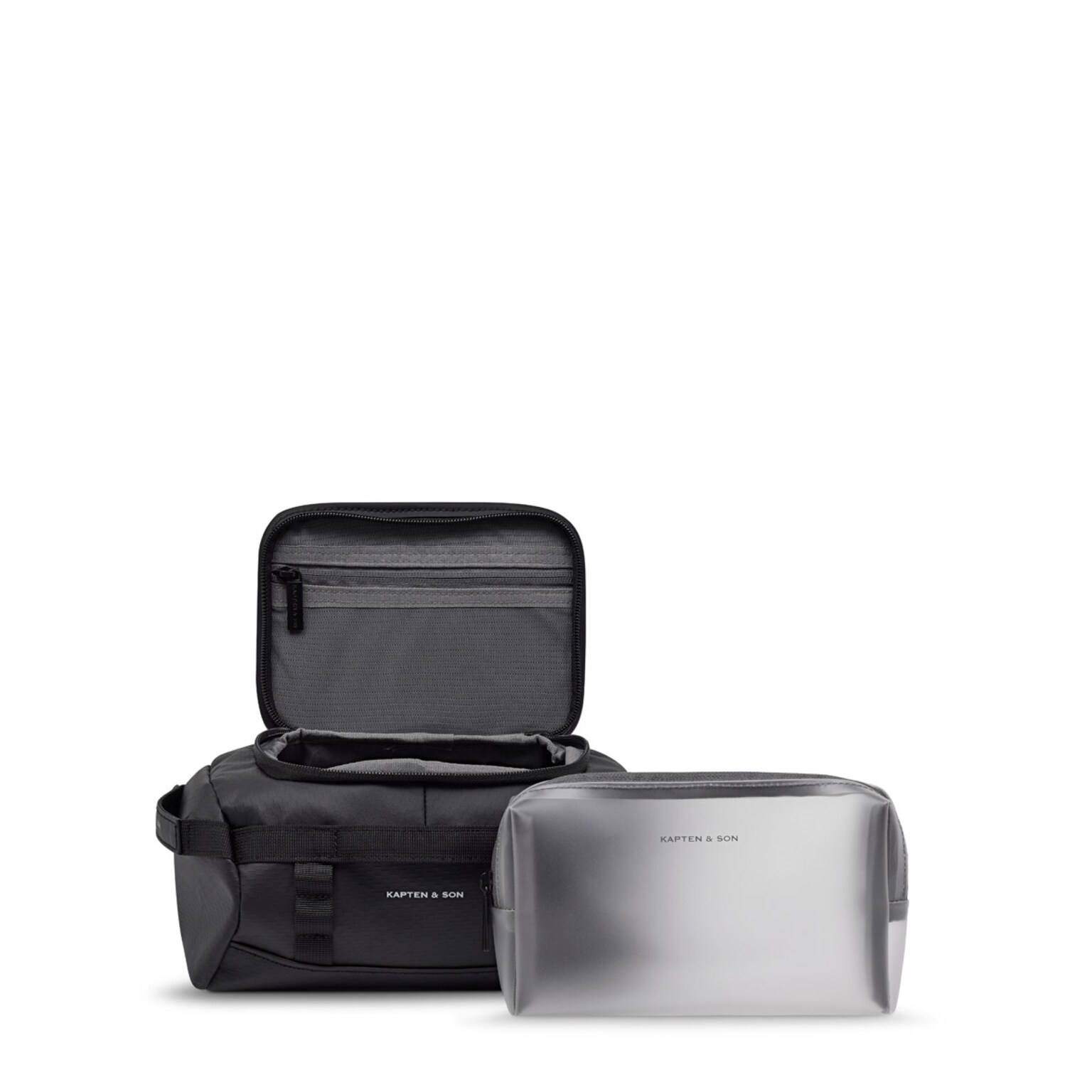Lisbon Duffle Washbag, Lisbon Duffle Washbag All Black, Zwart, Afbeelding 3 van 4