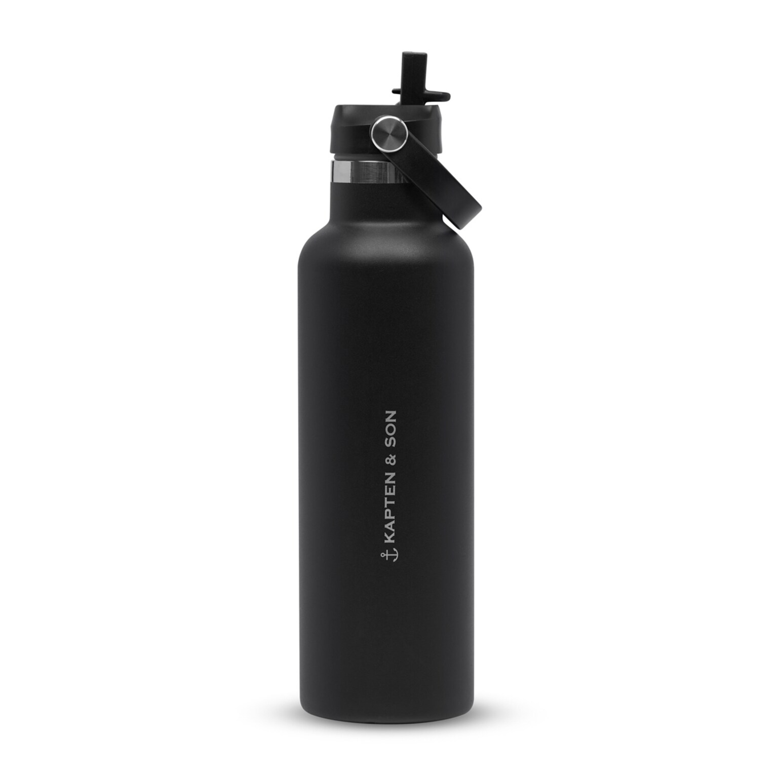 Water Bottle, Water Bottle Quick-Access Cap Noir, Image 3 sur 3