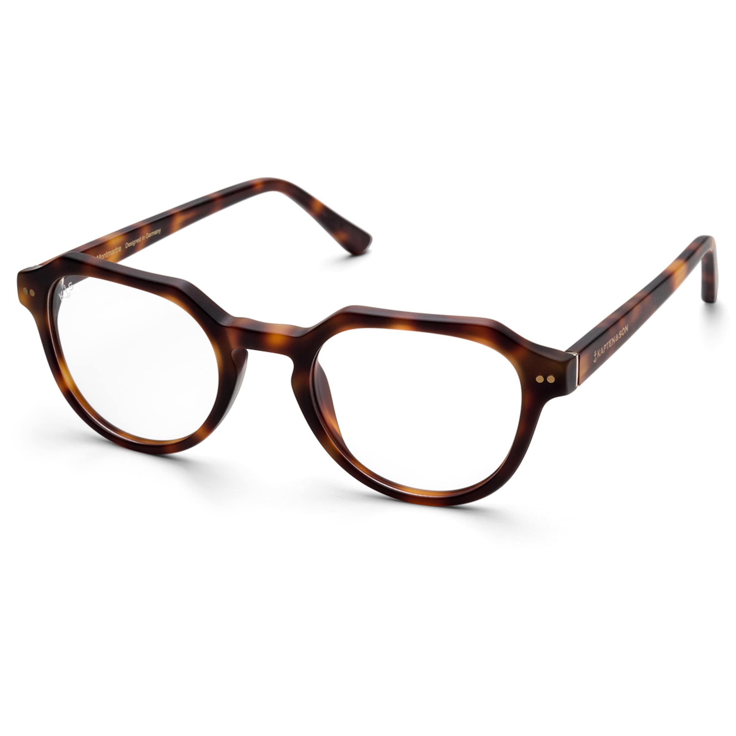 Kpten & Son Montmartre Matt Tortoise mit Sehstärke