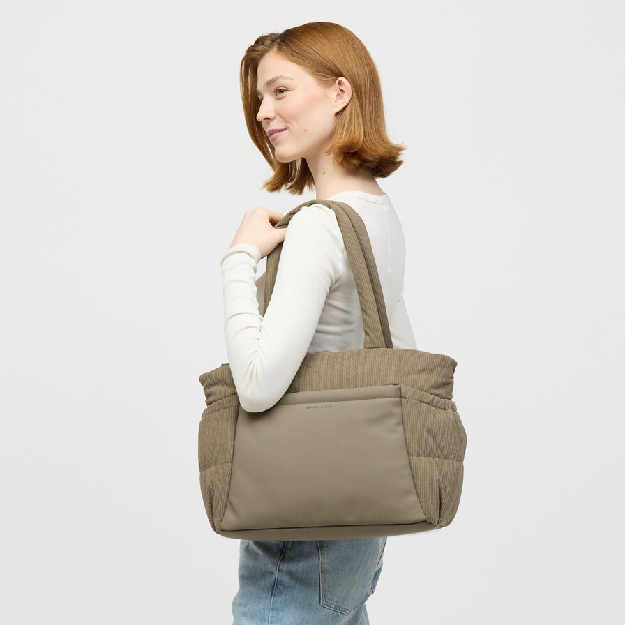Hellvi Cloud Medium, Hellvi Cloud Medium Cord Dusty Khaki, Dusty Khaki, Afbeelding 2 van 7