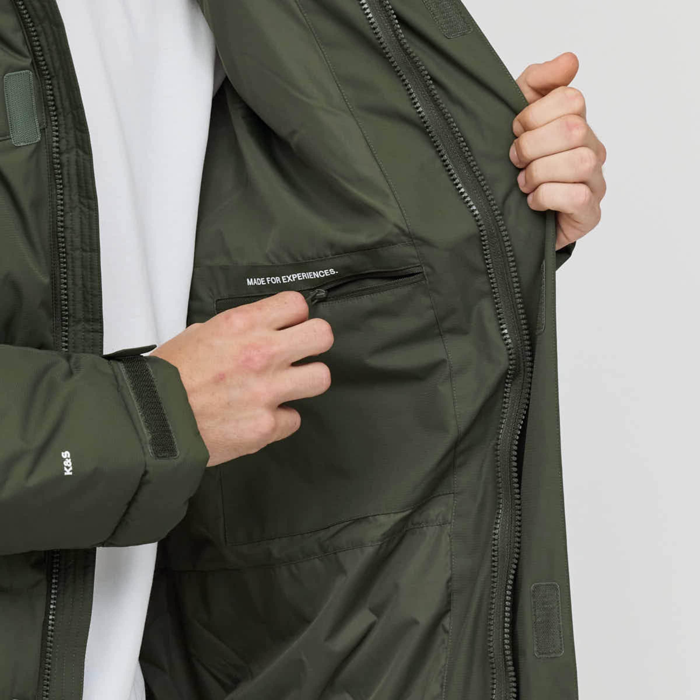 Arctic 3in1 Winter Jacket Olive