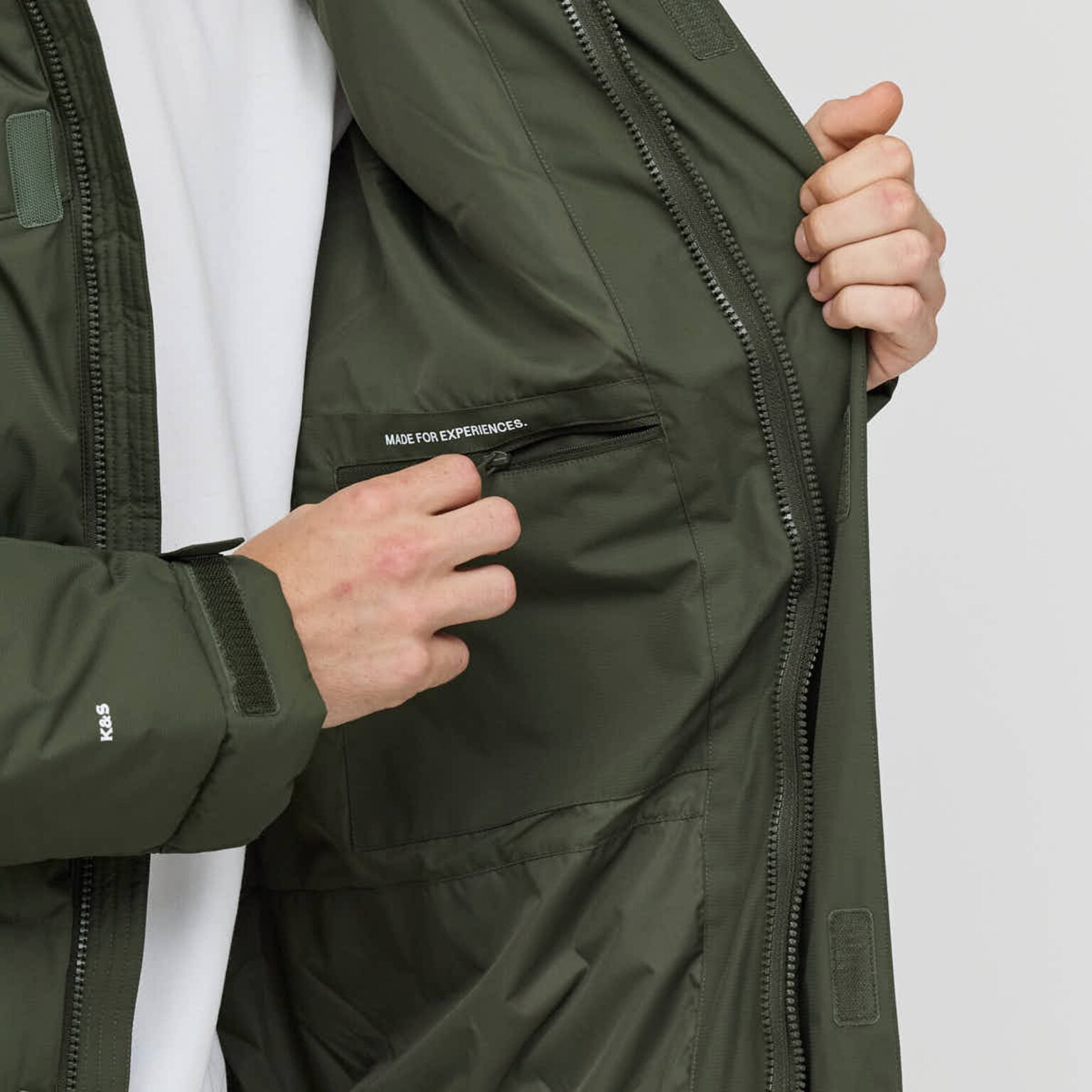 Fleece 3in1 Winter Jacket, Fleece 3in1 Winter Jacket Olive, Verde, Imagen 10 de 18