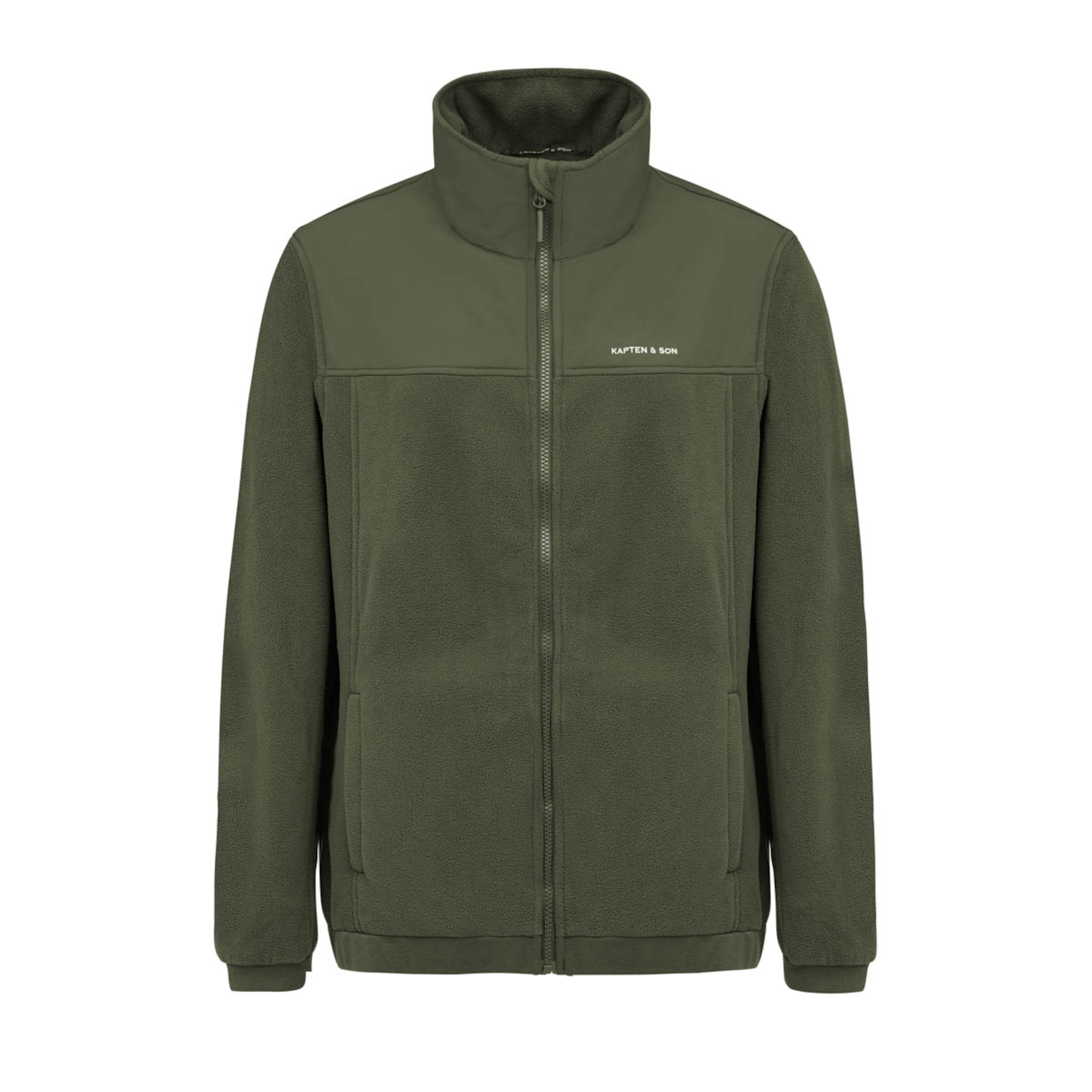 Nicht ausgewählt, Light Fleece Jacket, Light Fleece Jacket Olive Grün