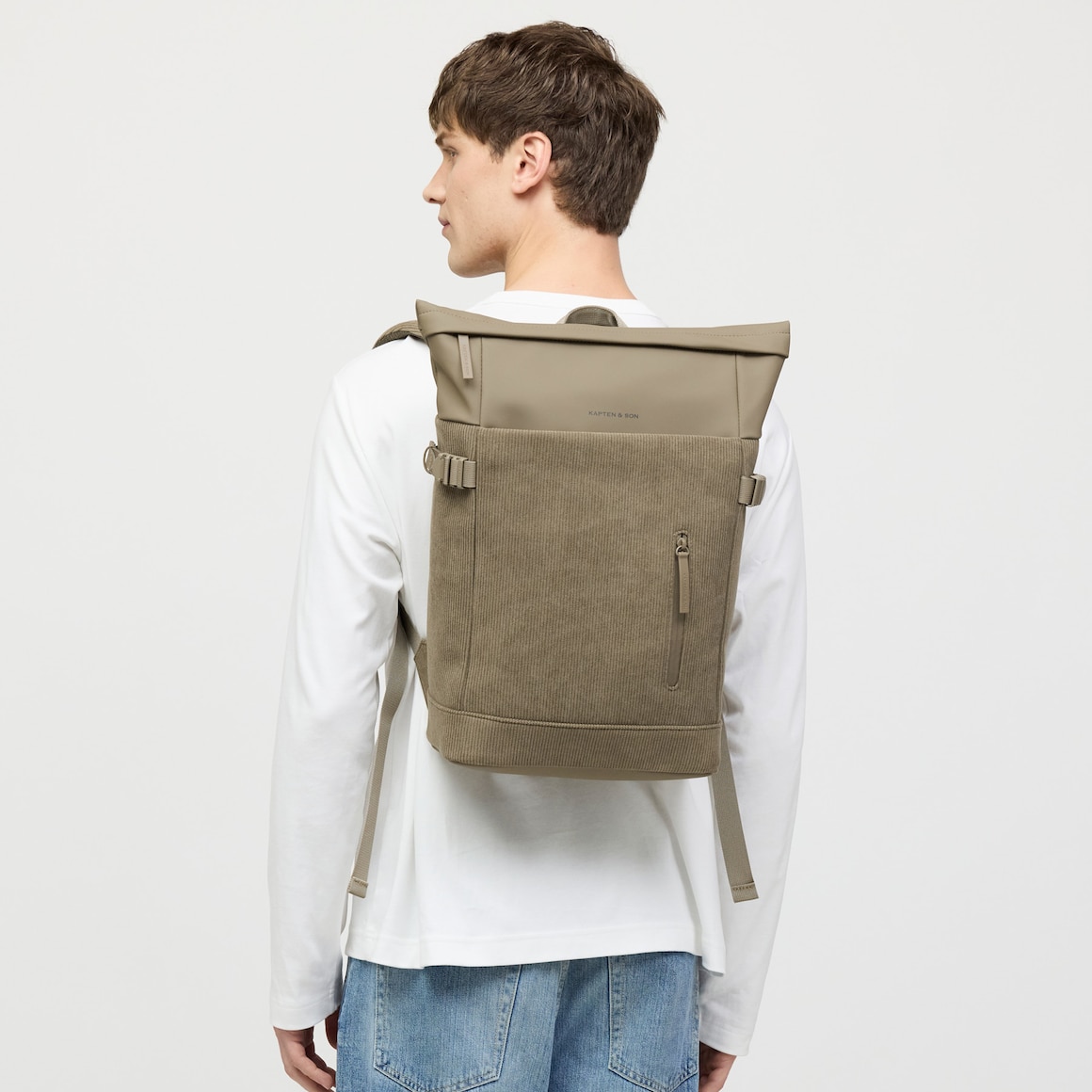 Helsinki Cord Dusty Khaki