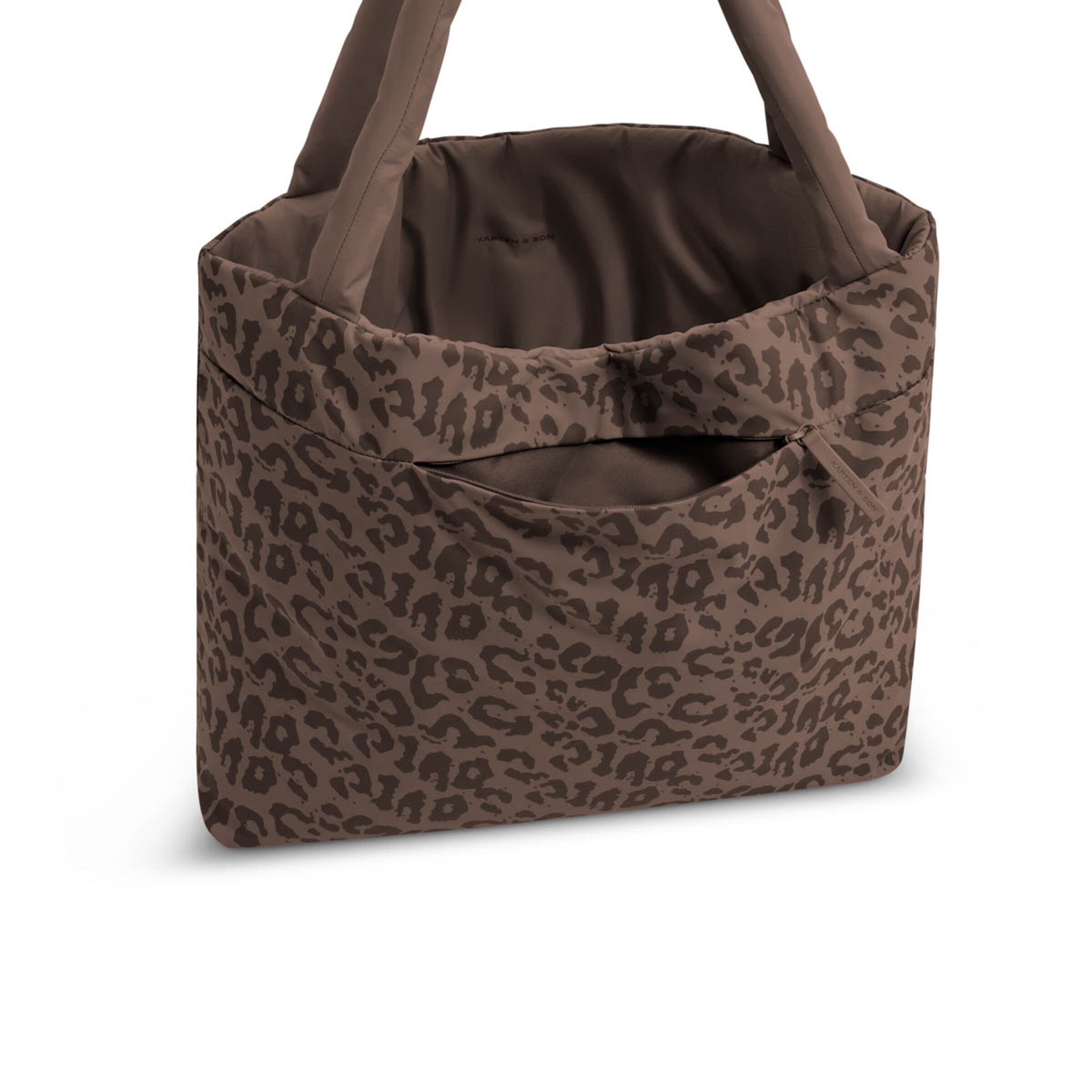 Norva 2in1 Shopper Dark Brown/Leo