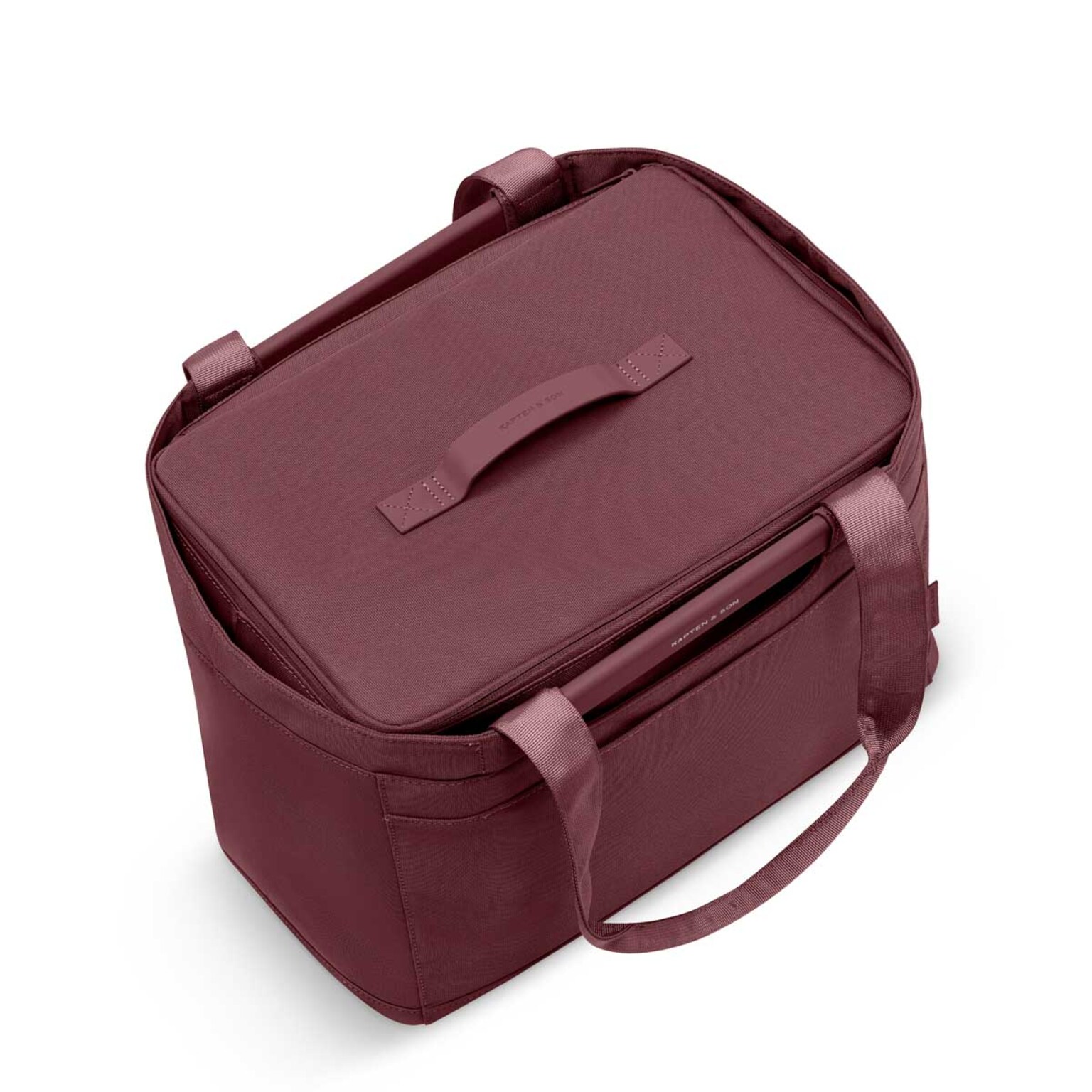 Vaasa Cooling Inlay Large, Vaasa Cooling Inlay Large Burgundy, Burgundy, Image 4 of 6