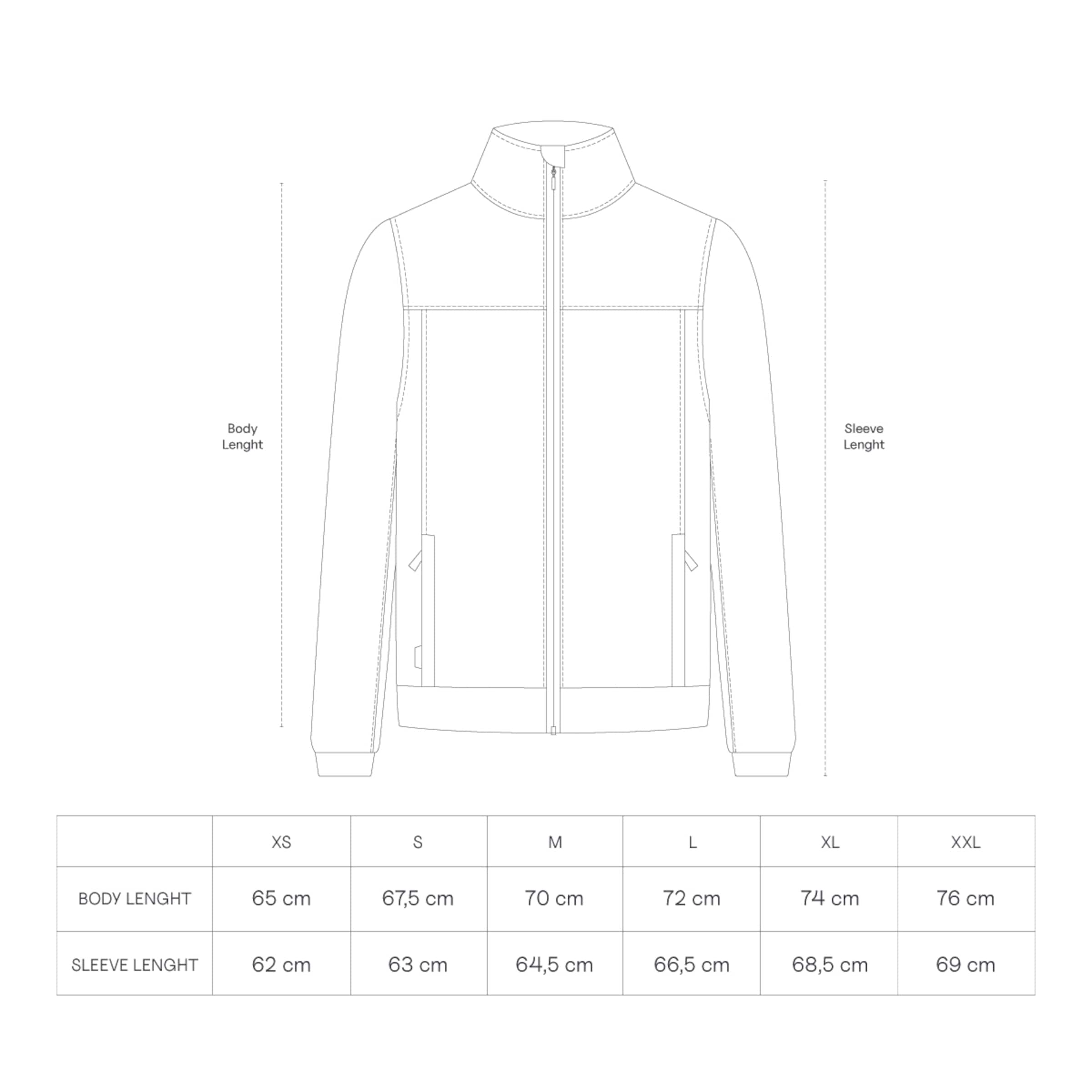 Light Fleece Jacket Olive