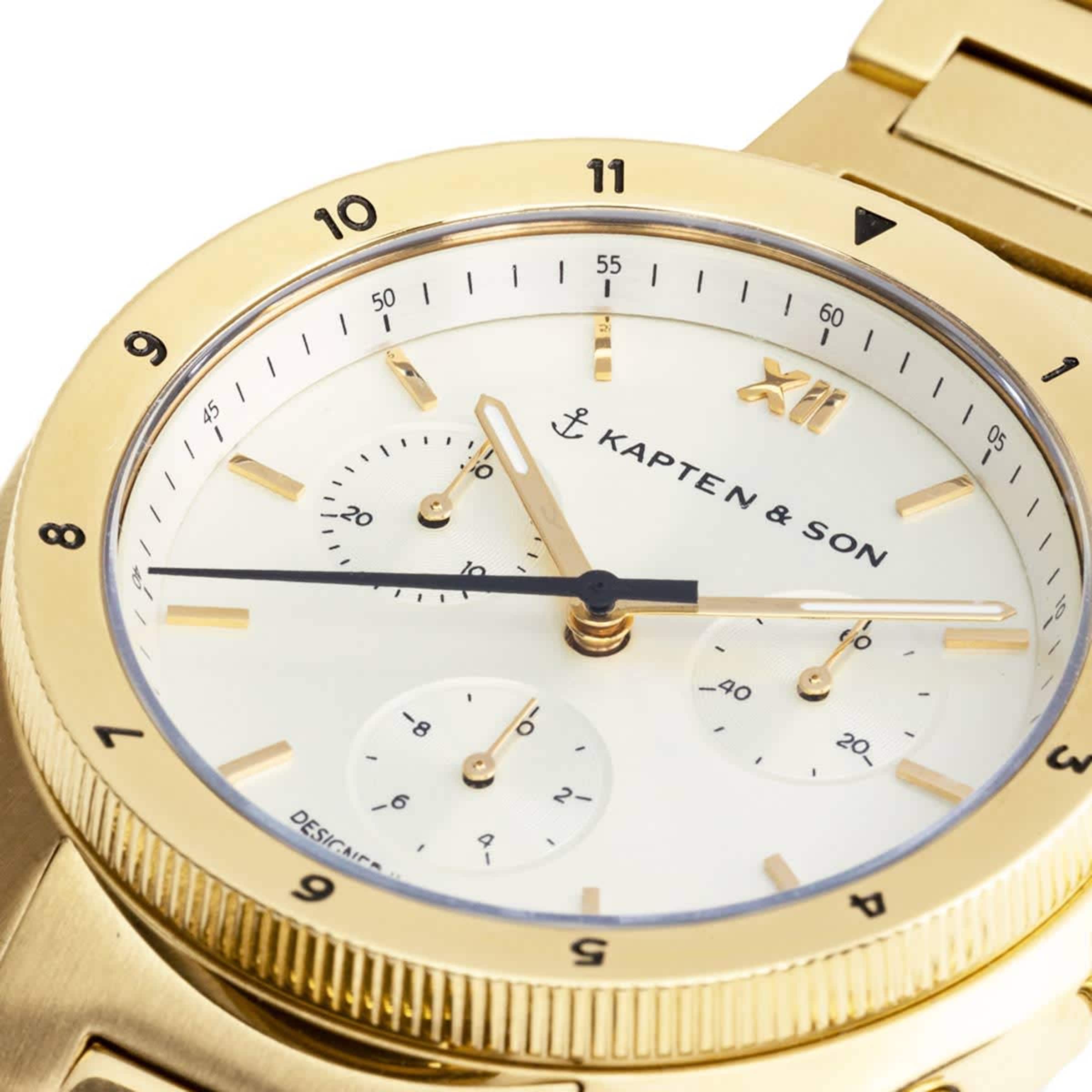 Rise Small Gold Steel