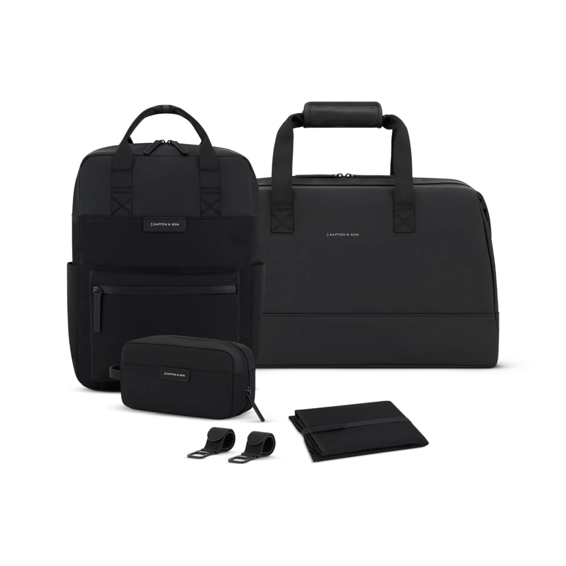 Parent Prep Set Bergen Pro Diaper All Black
